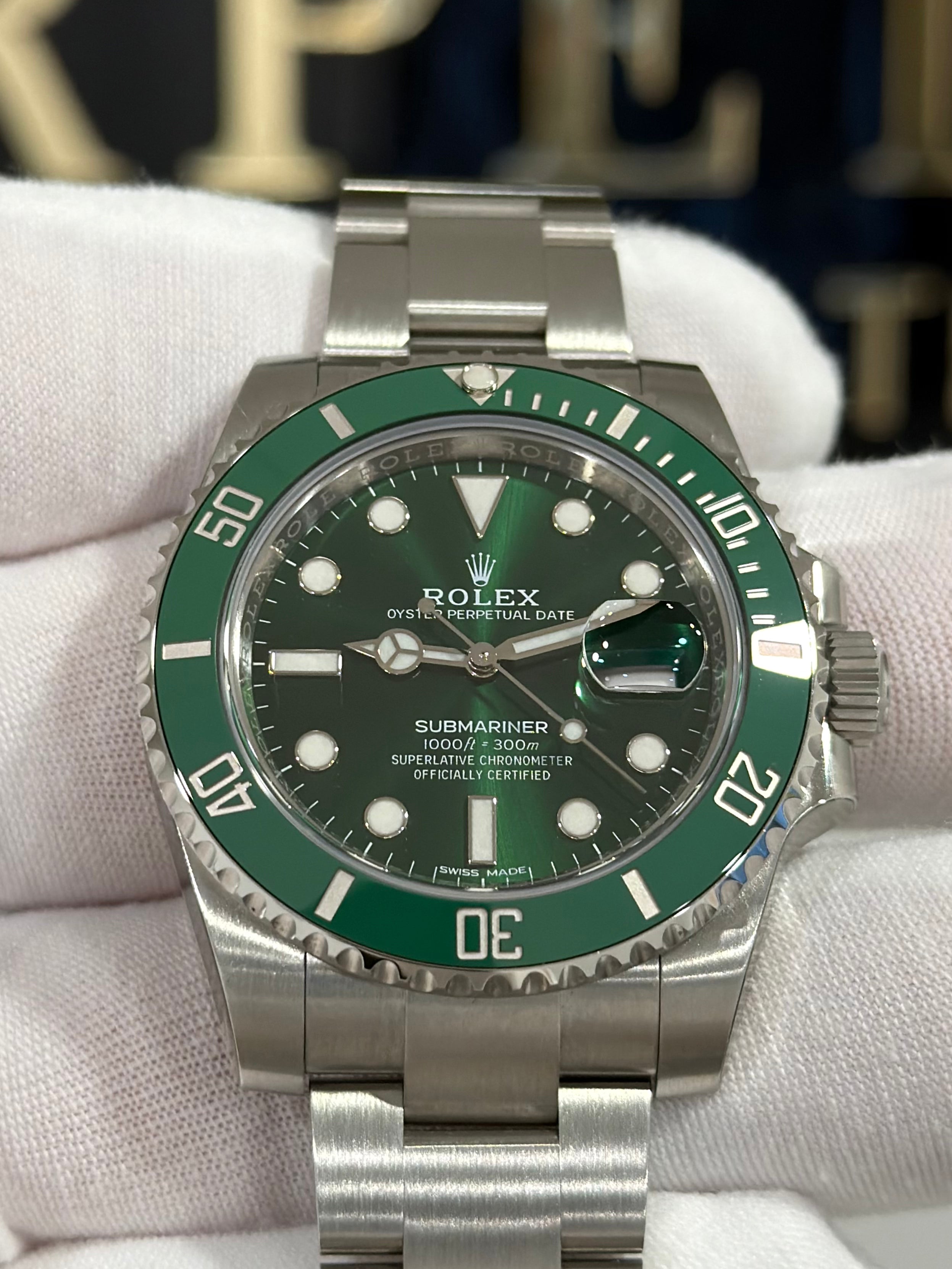 ROLEX SUBMARINER HULK 116610LV
