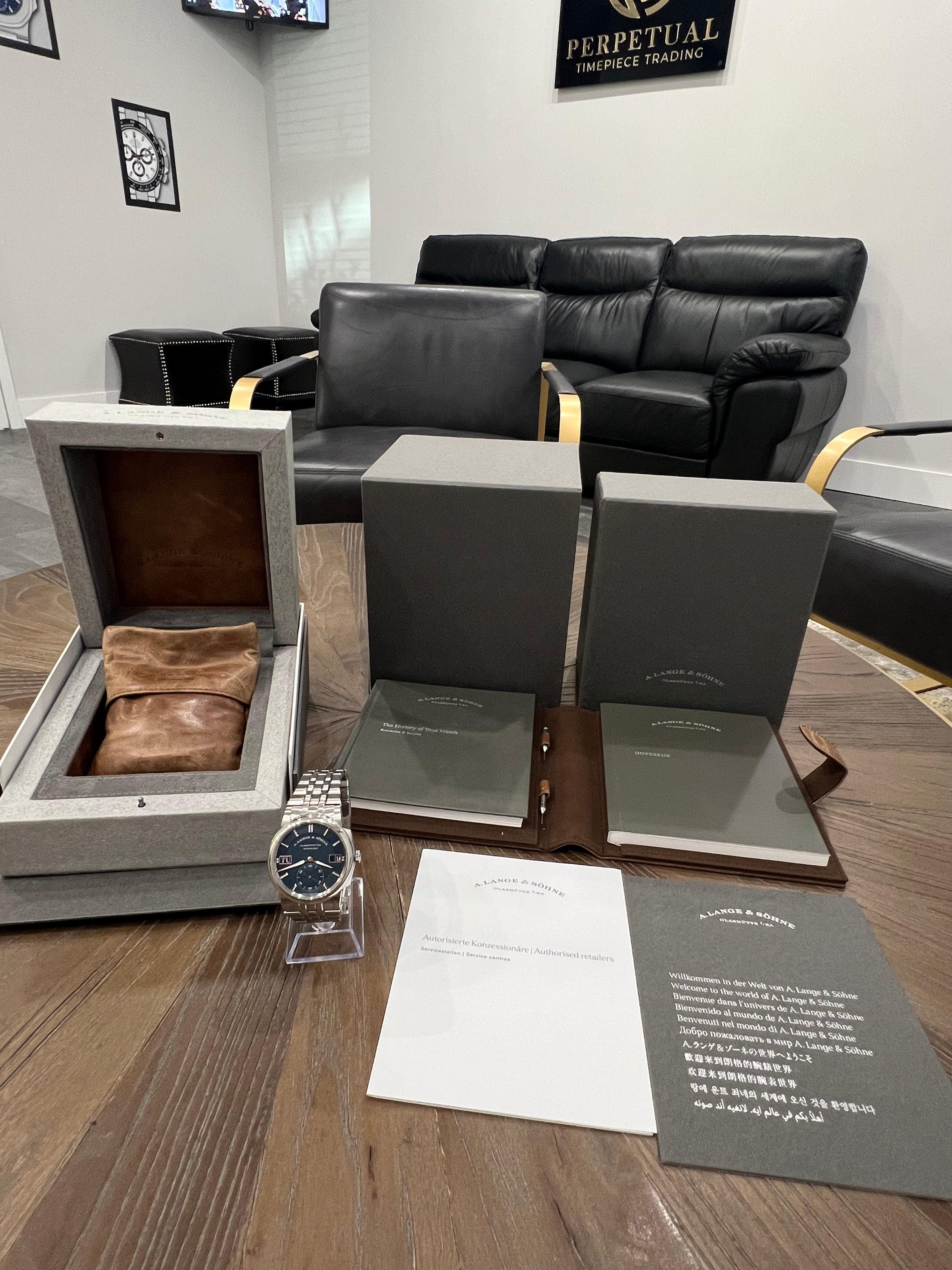 A. LANGE & SOHNE ODYSSEUS BLUE 363.179