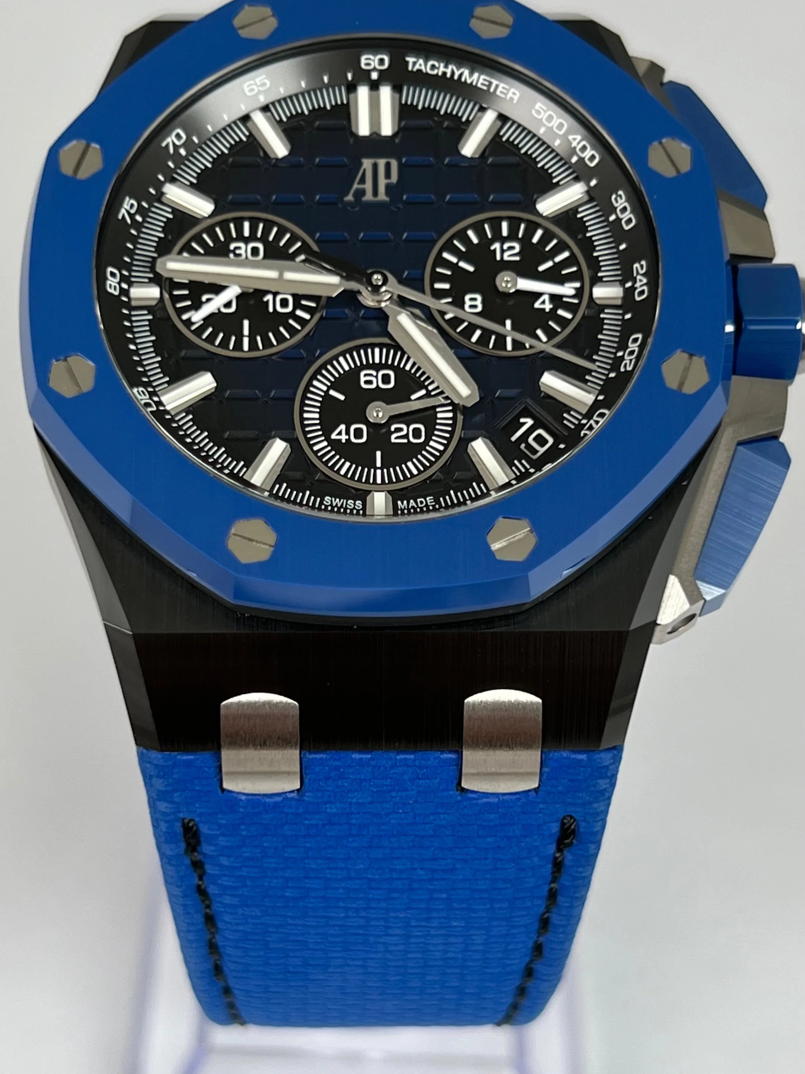 AUDEMARS PIGUET ROYAL OAK OFFSHORE BLUE CERAMIC 26420CE