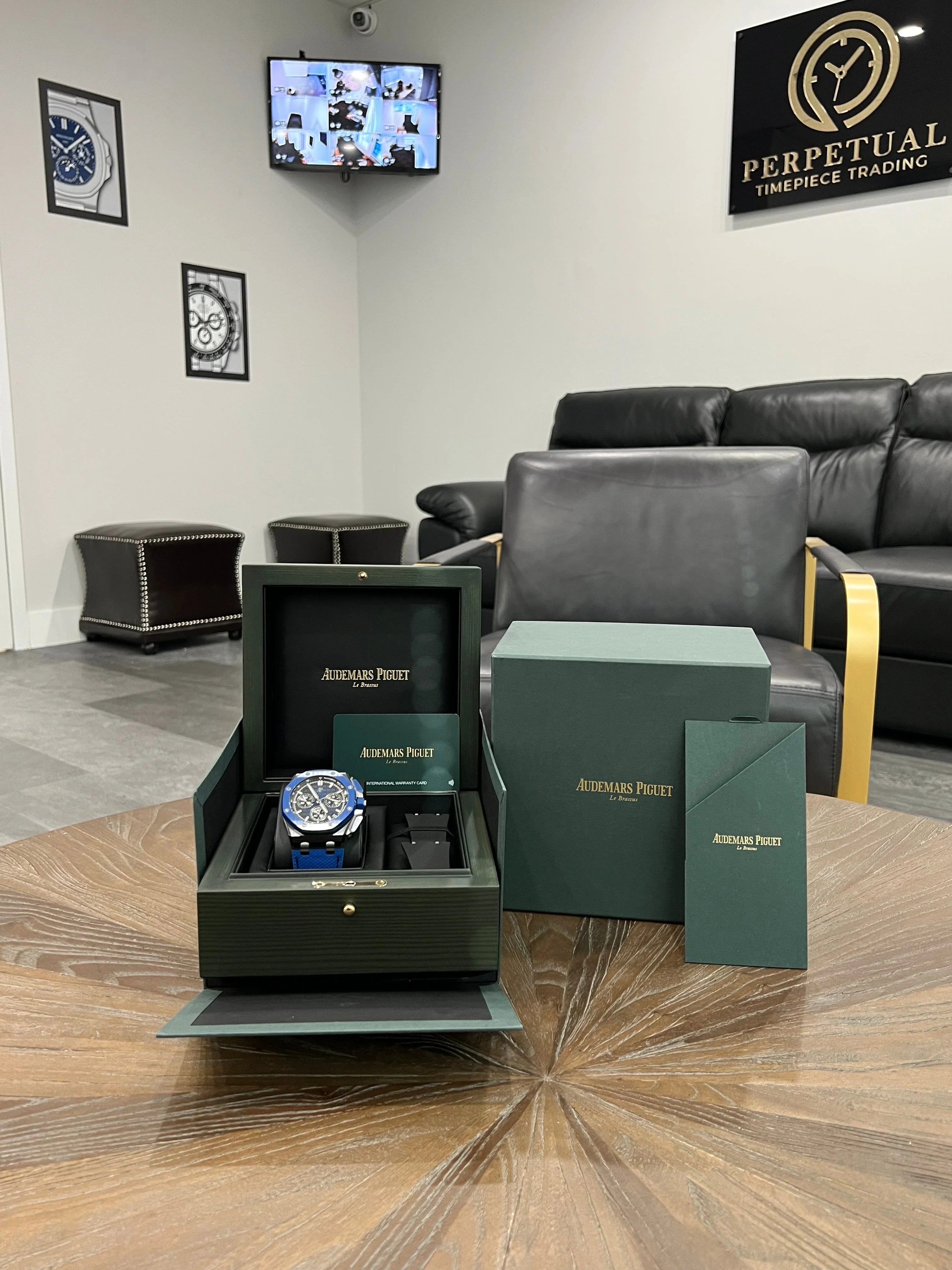 AUDEMARS PIGUET ROYAL OAK OFFSHORE BLUE CERAMIC 26420CE