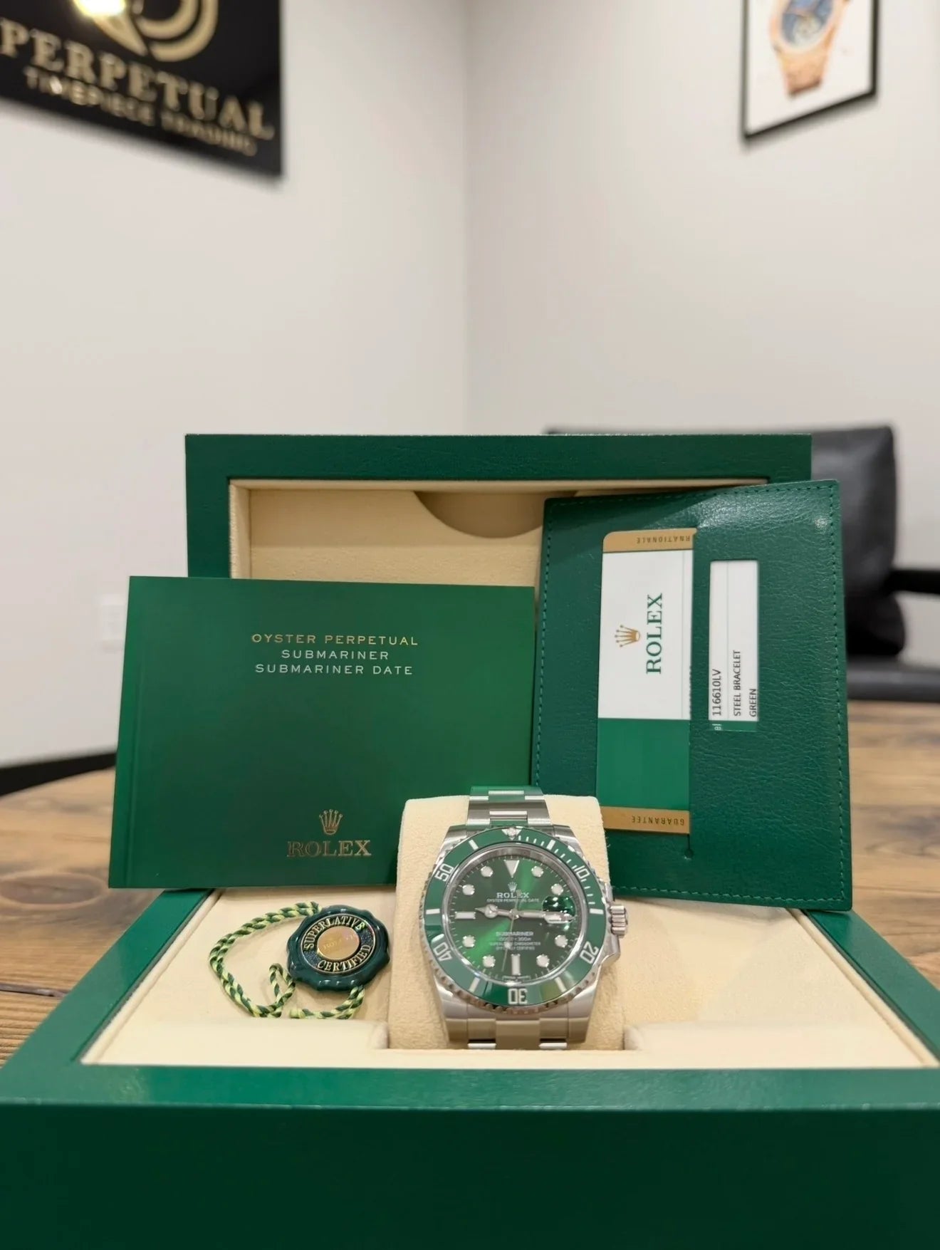 ROLEX SUBMARINER HULK 116610LV