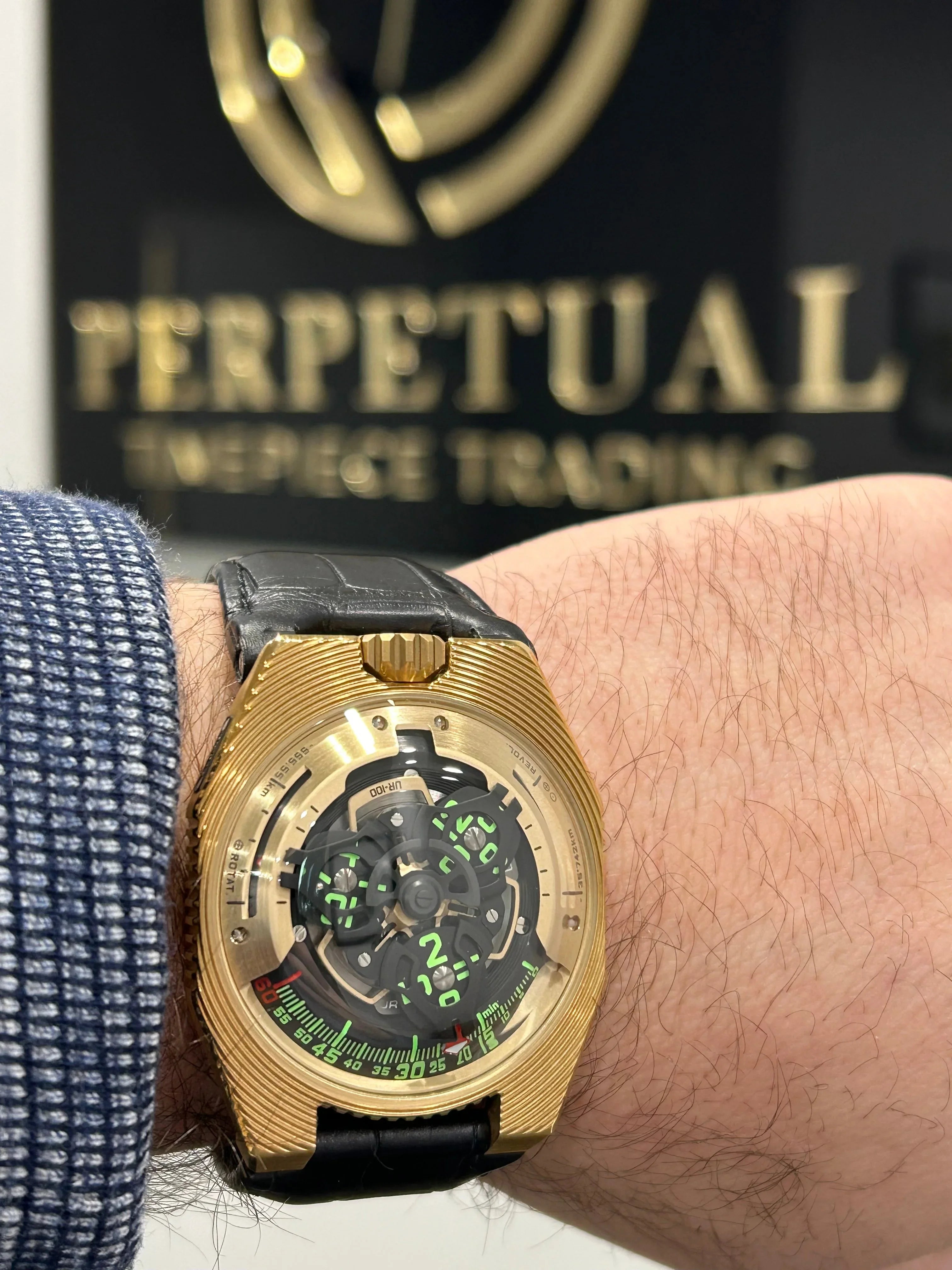 Urwerk UR-100 Electrum  ONLY 25 MADE!