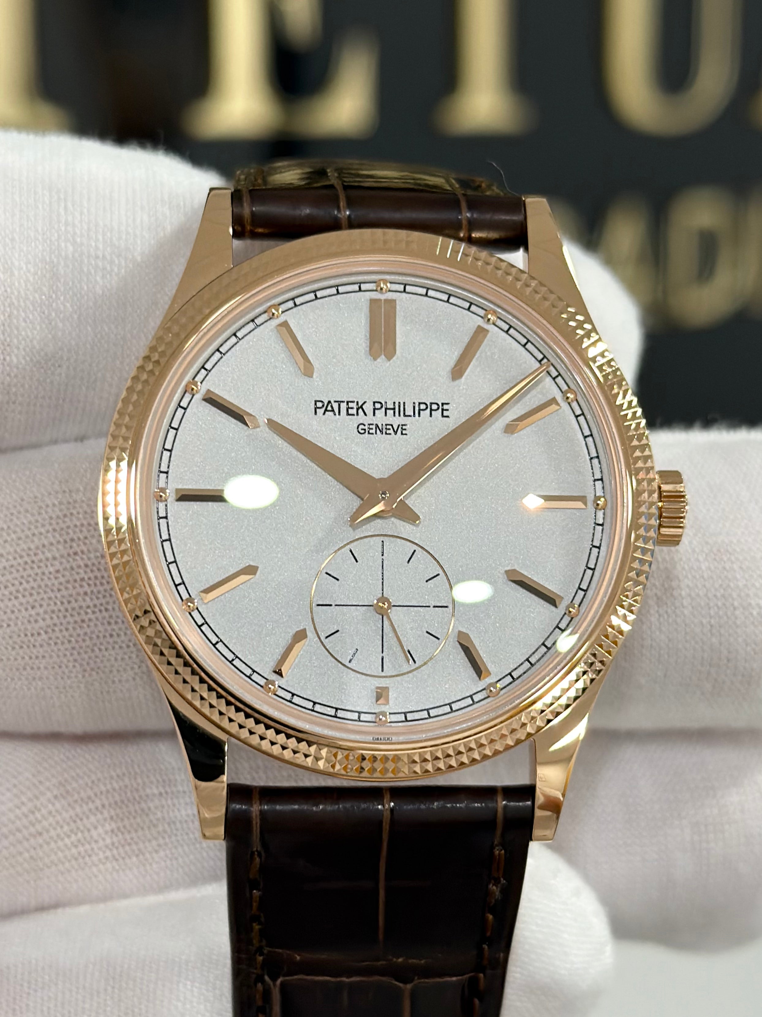 PATEK PHILIPPE CALATRAVA ROSE GOLD 6119R