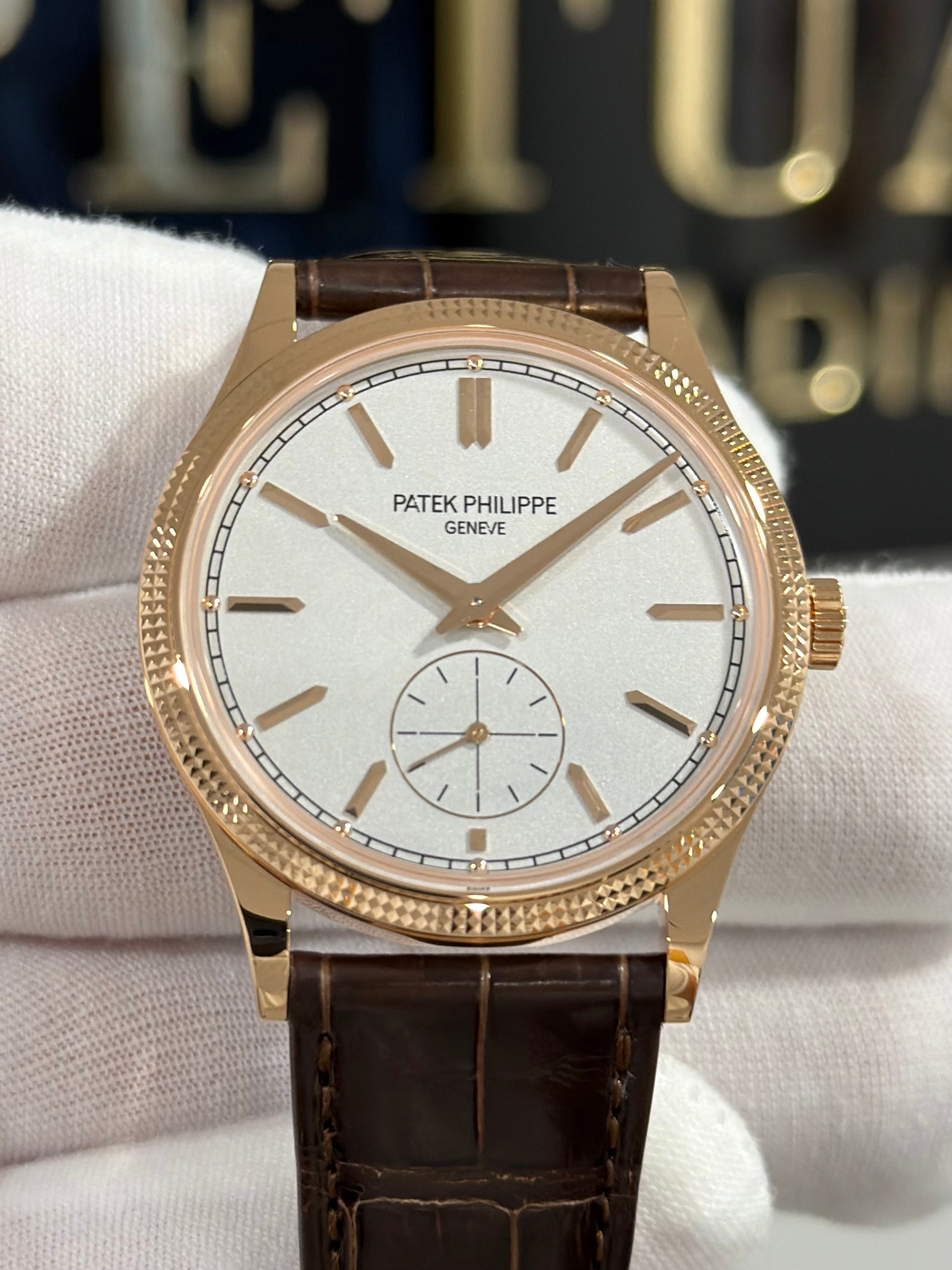 PATEK PHILIPPE CALATRAVA ROSE GOLD 6119R