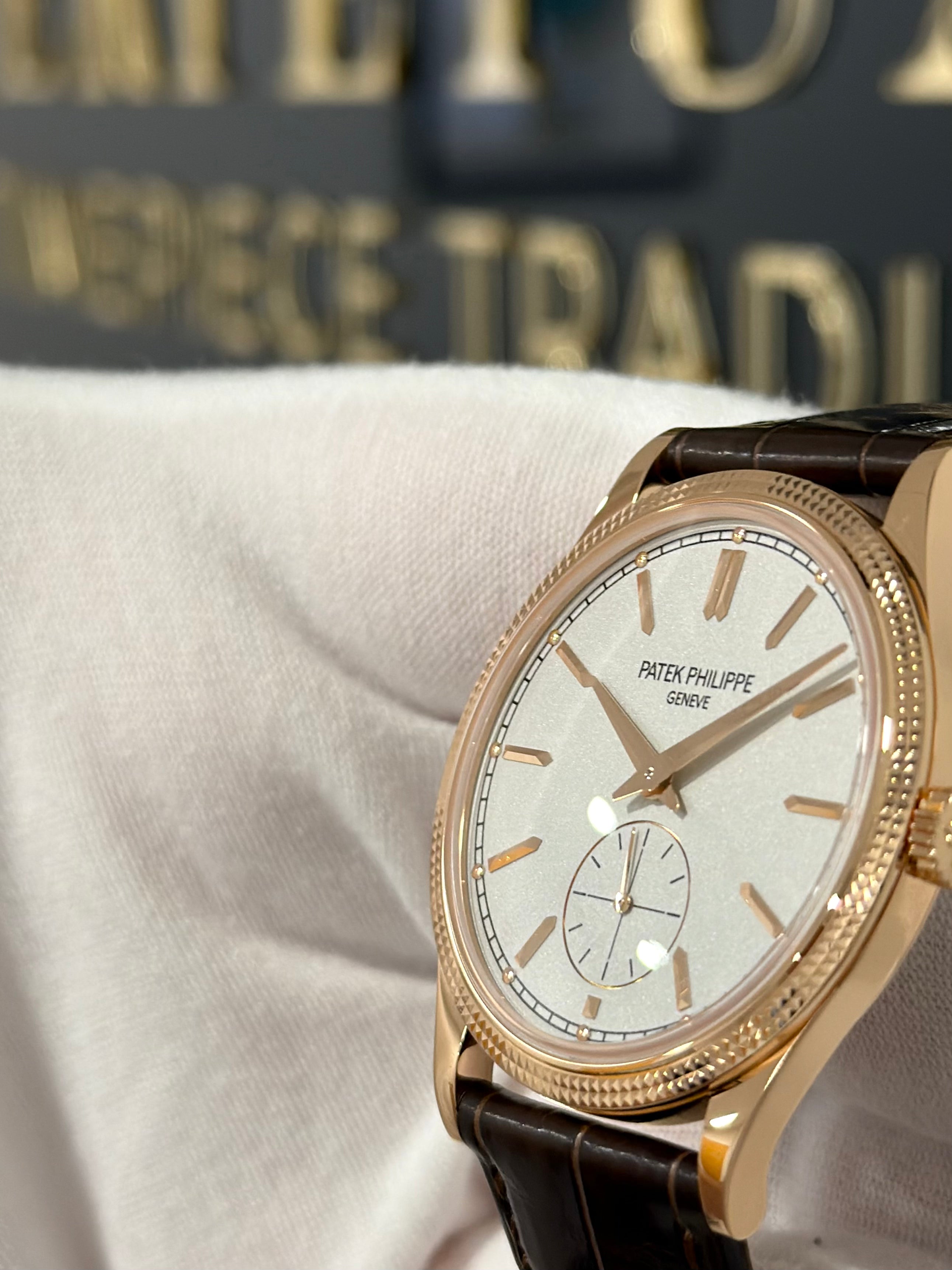 PATEK PHILIPPE CALATRAVA ROSE GOLD 6119R