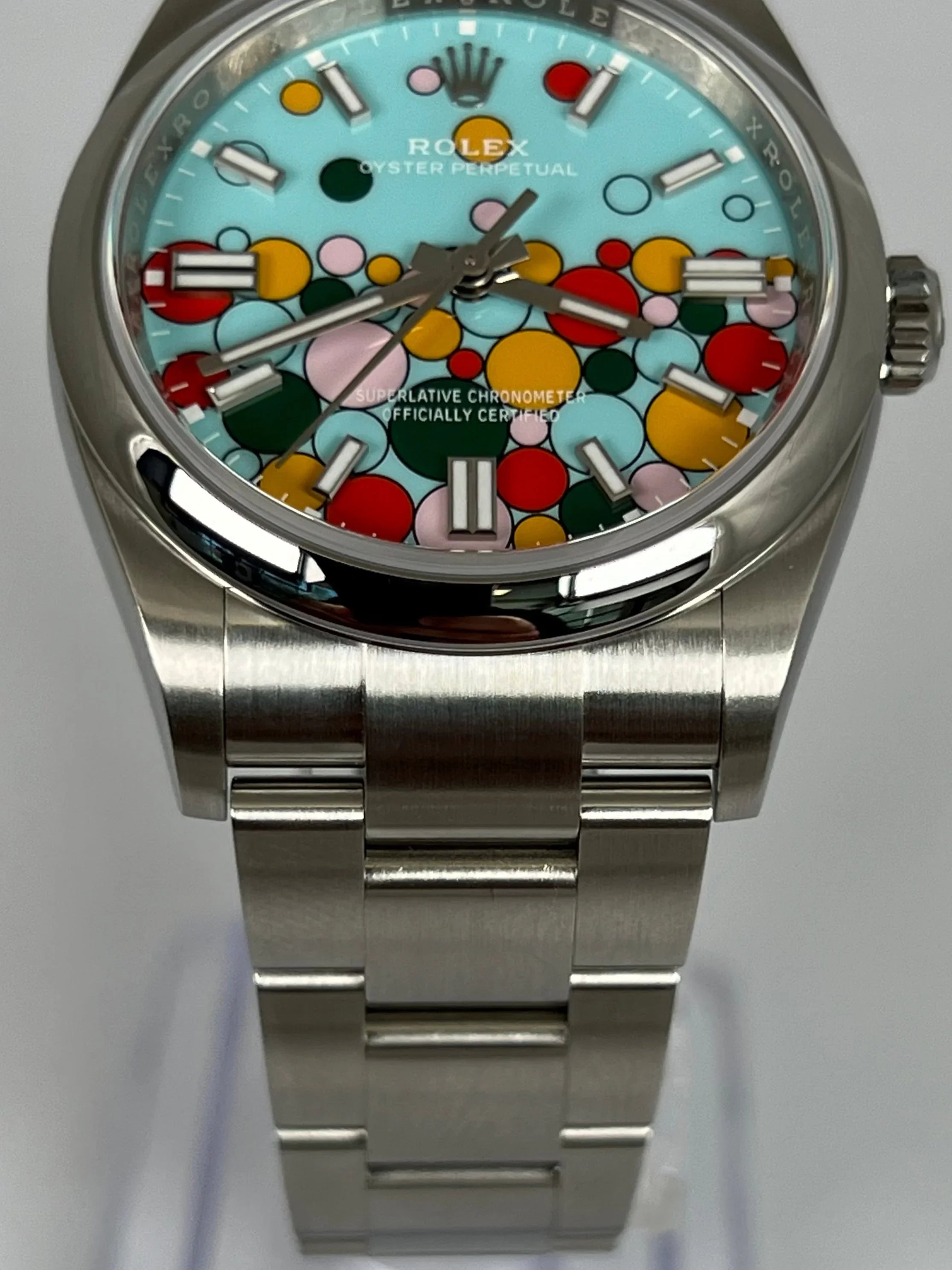 ROLEX OYSTER PERPETUAL 36MM CELEBRATION DIAL 126000