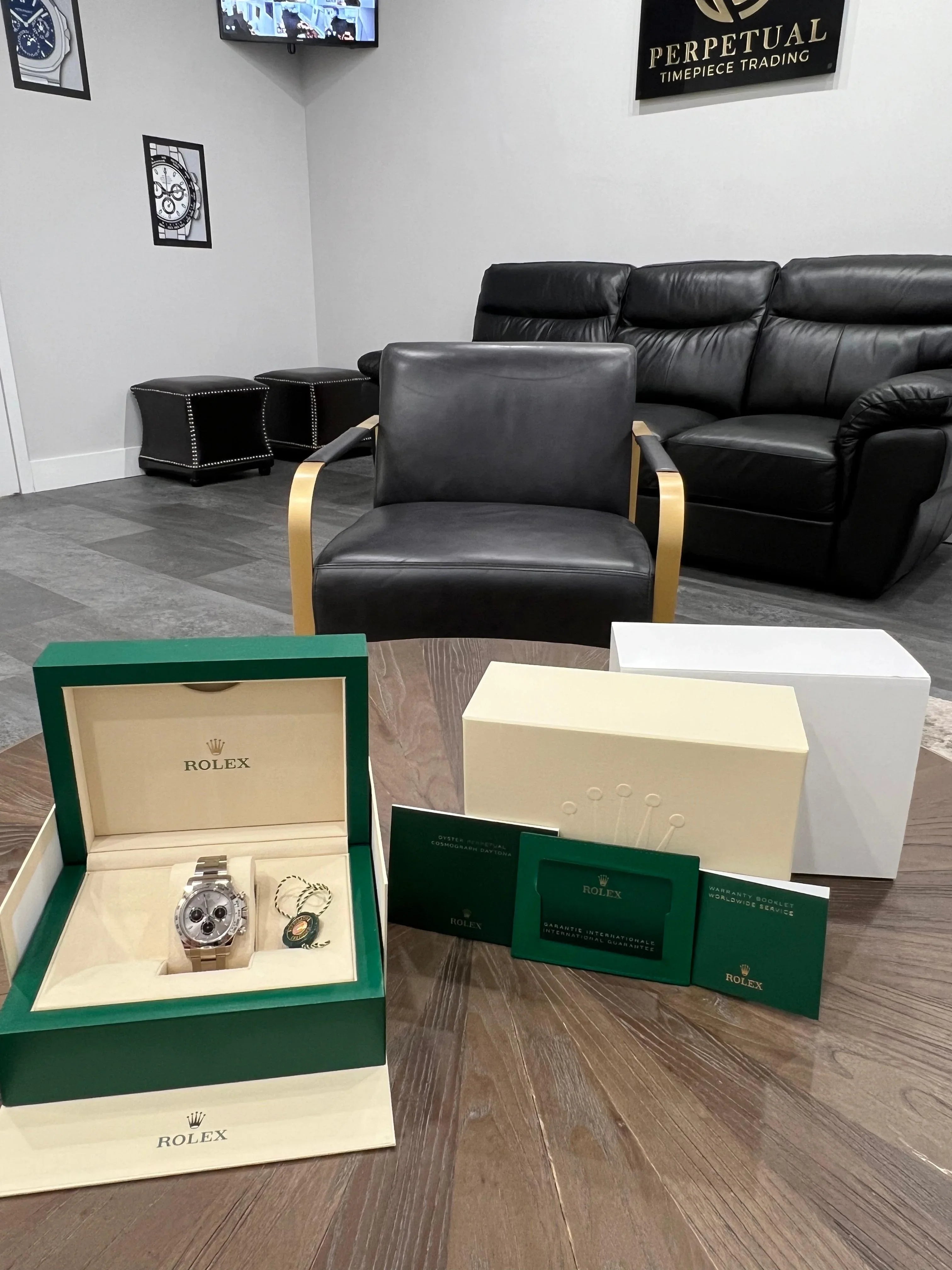 ROLEX DAYTONA GHOST WHITE GOLD 126509