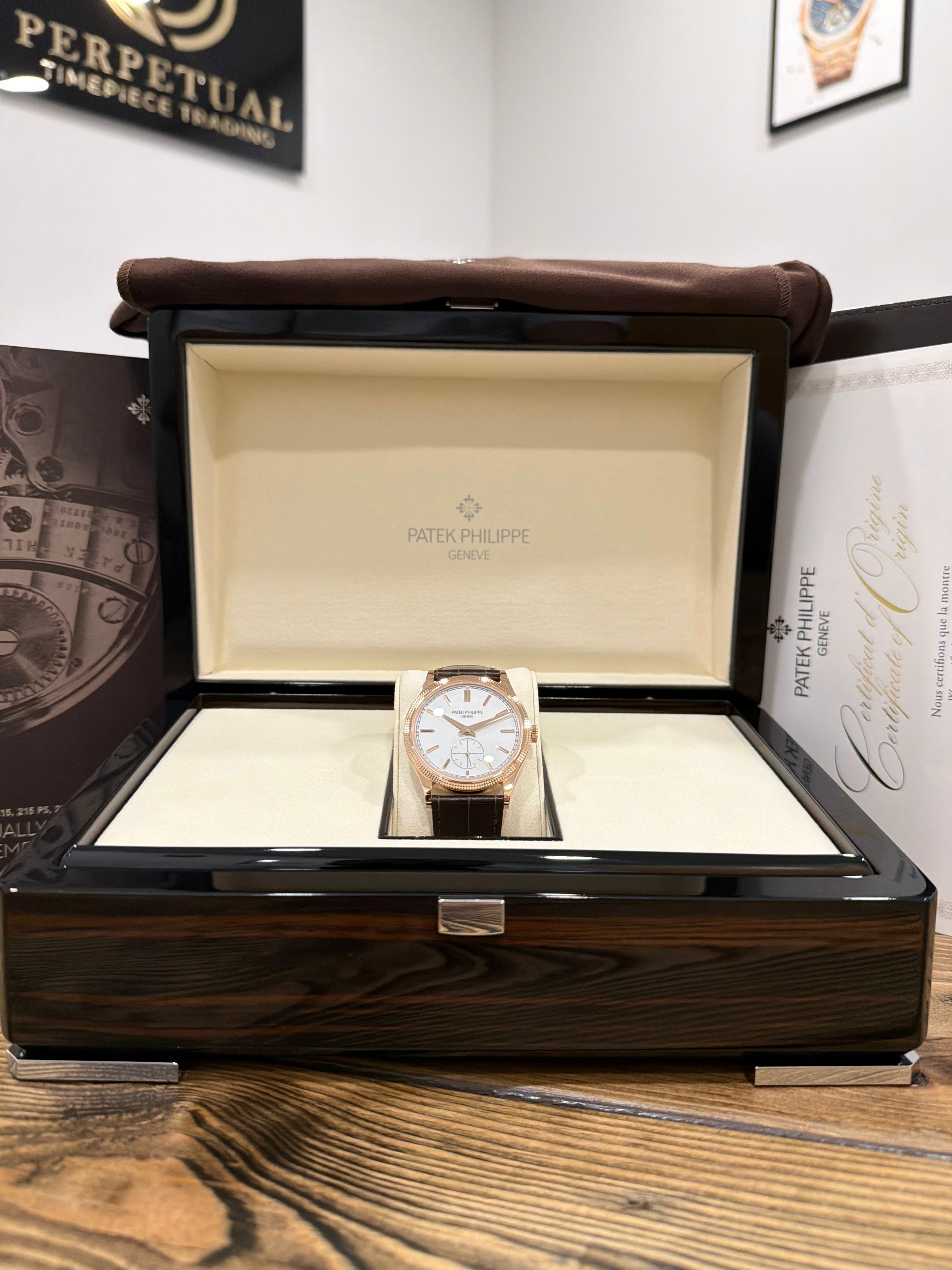 PATEK PHILIPPE CALATRAVA ROSE GOLD 6119R
