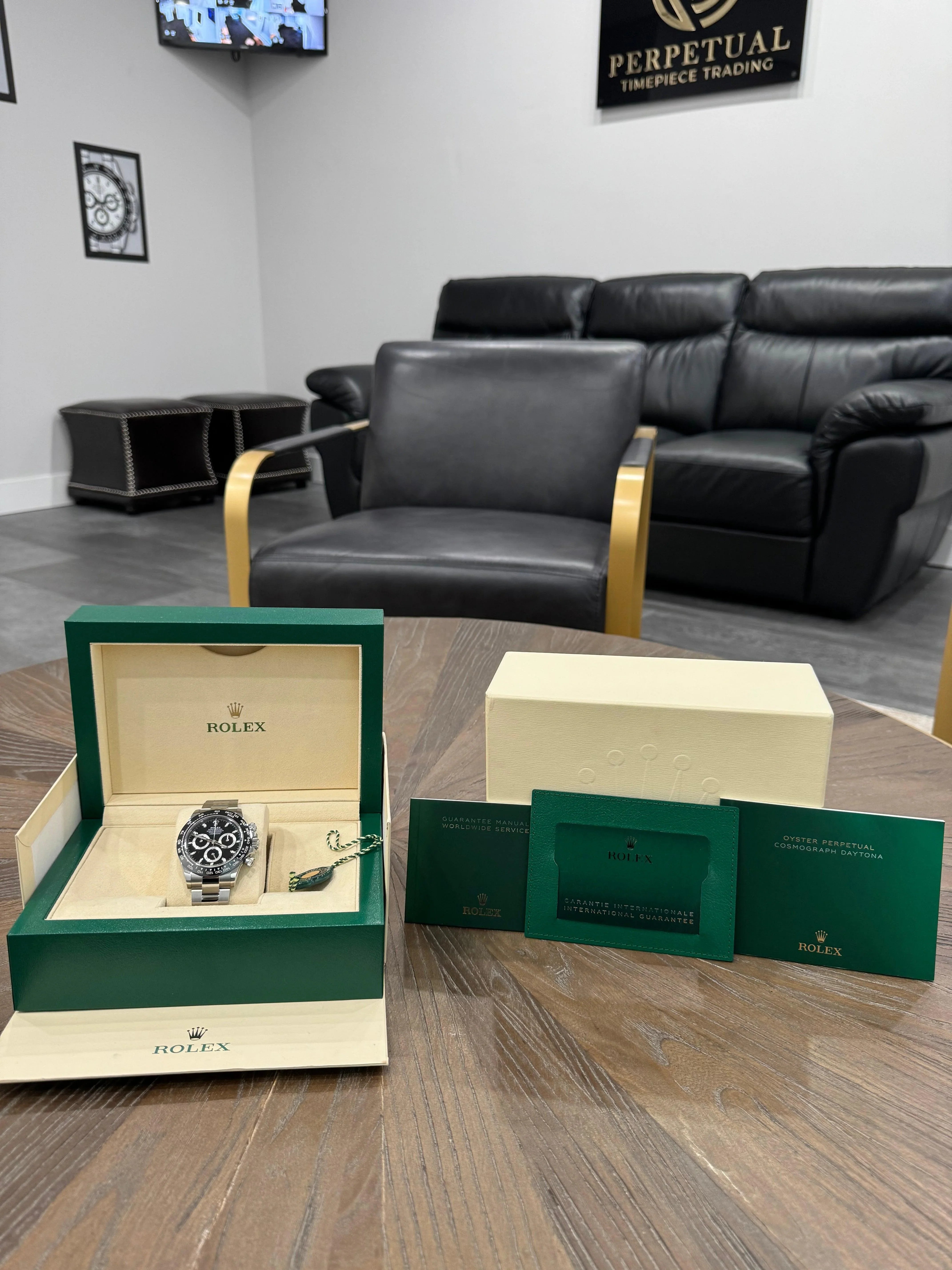 ROLEX DAYTONA BLACK DIAL 116500LN