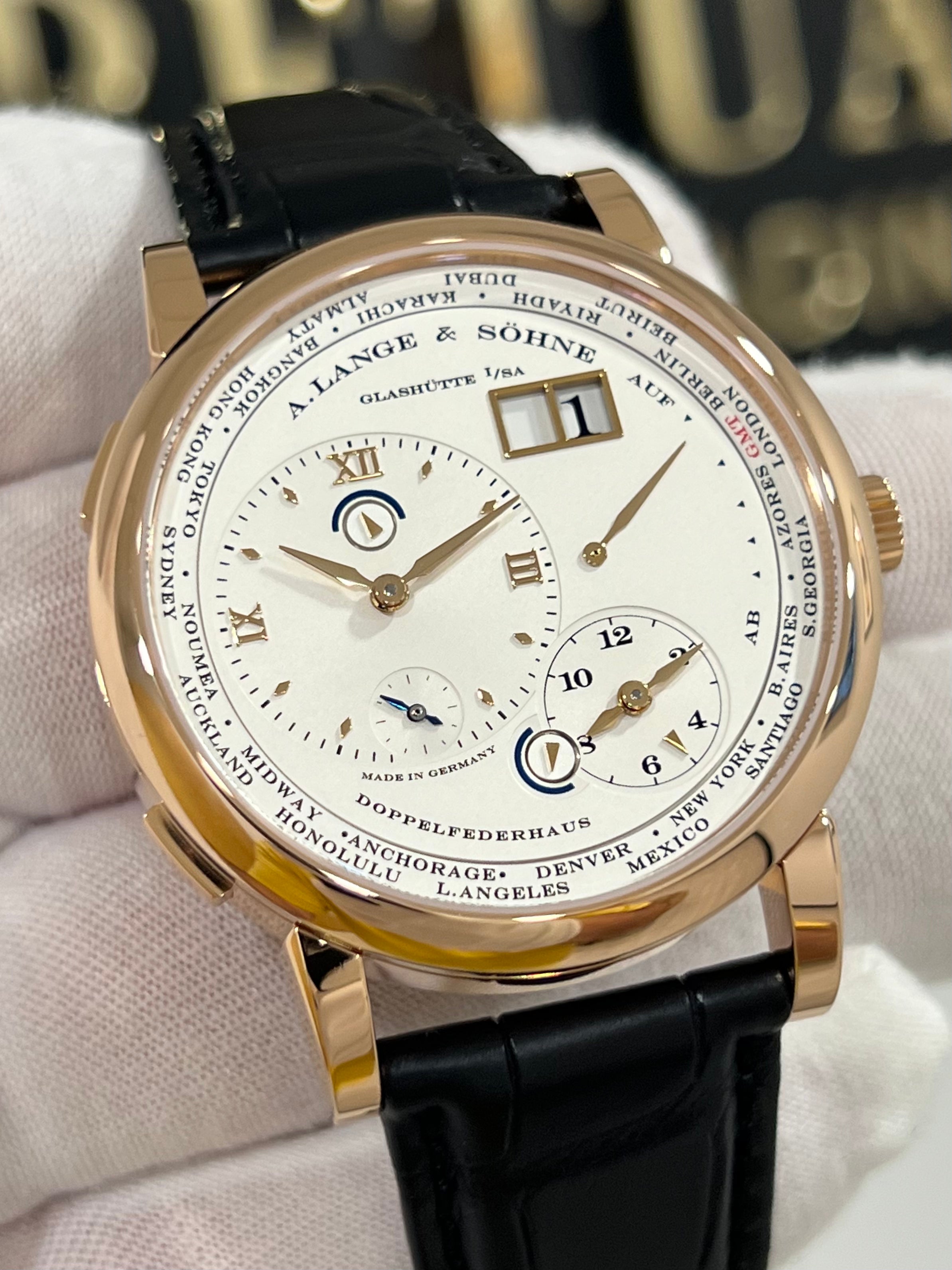 A.LANGE & SOHNE TIME ZONE 116.032