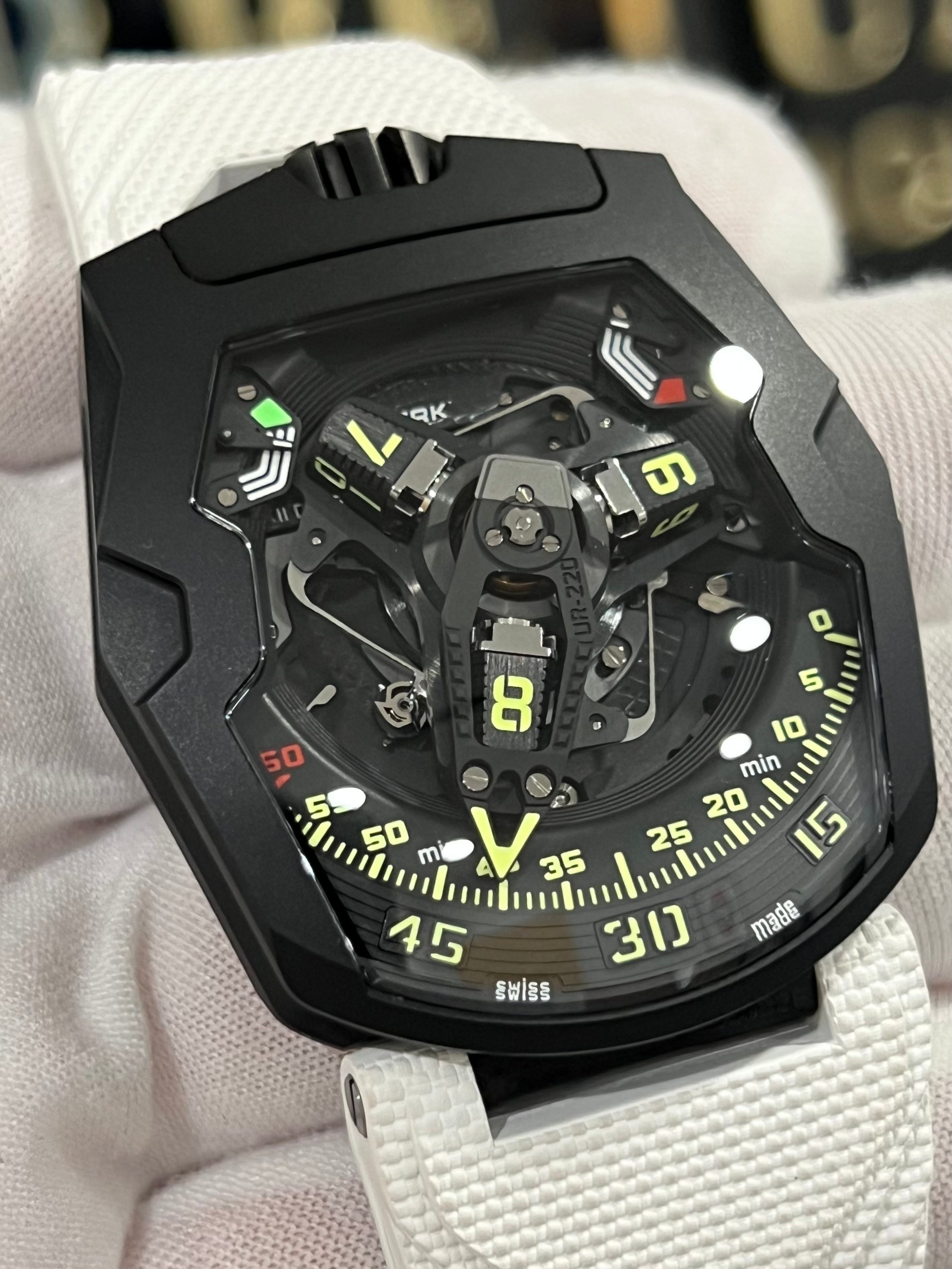 URWERK UR-220 THE FALCON PROJECT BLACK 25 MADE