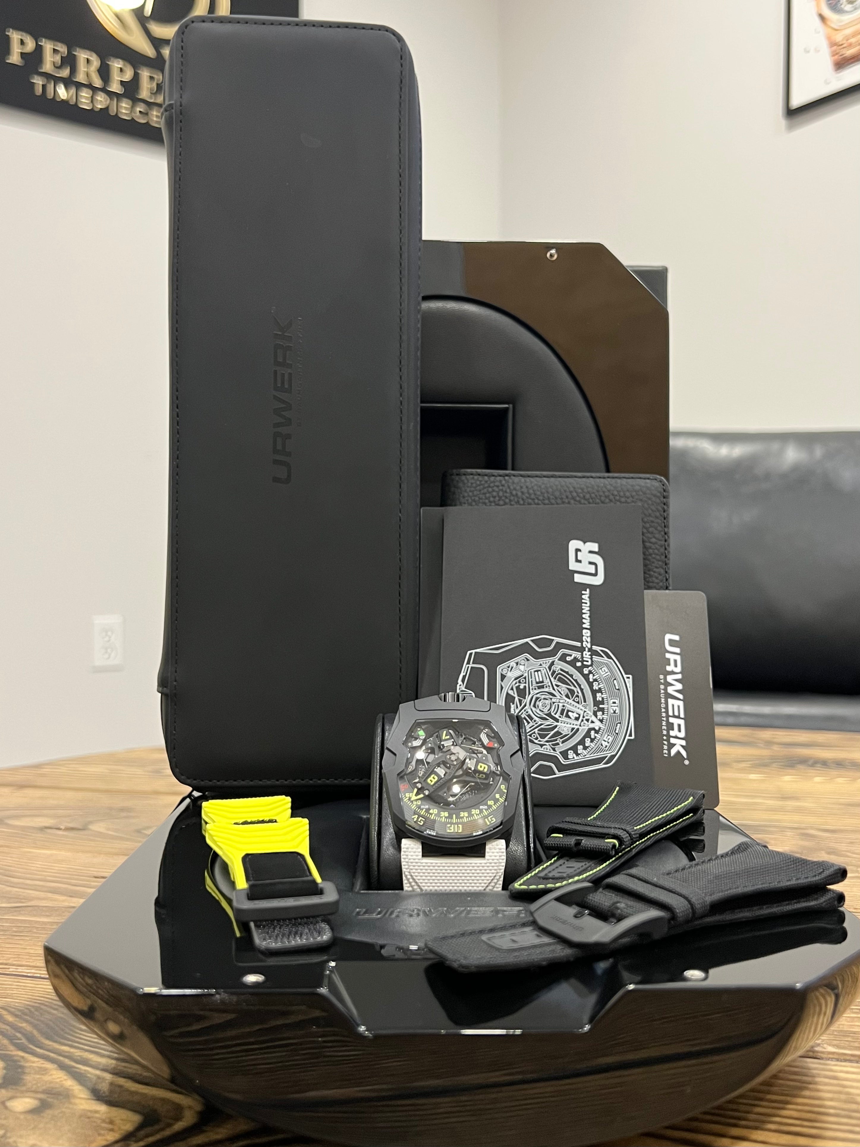 URWERK UR-220 THE FALCON PROJECT BLACK 25 MADE