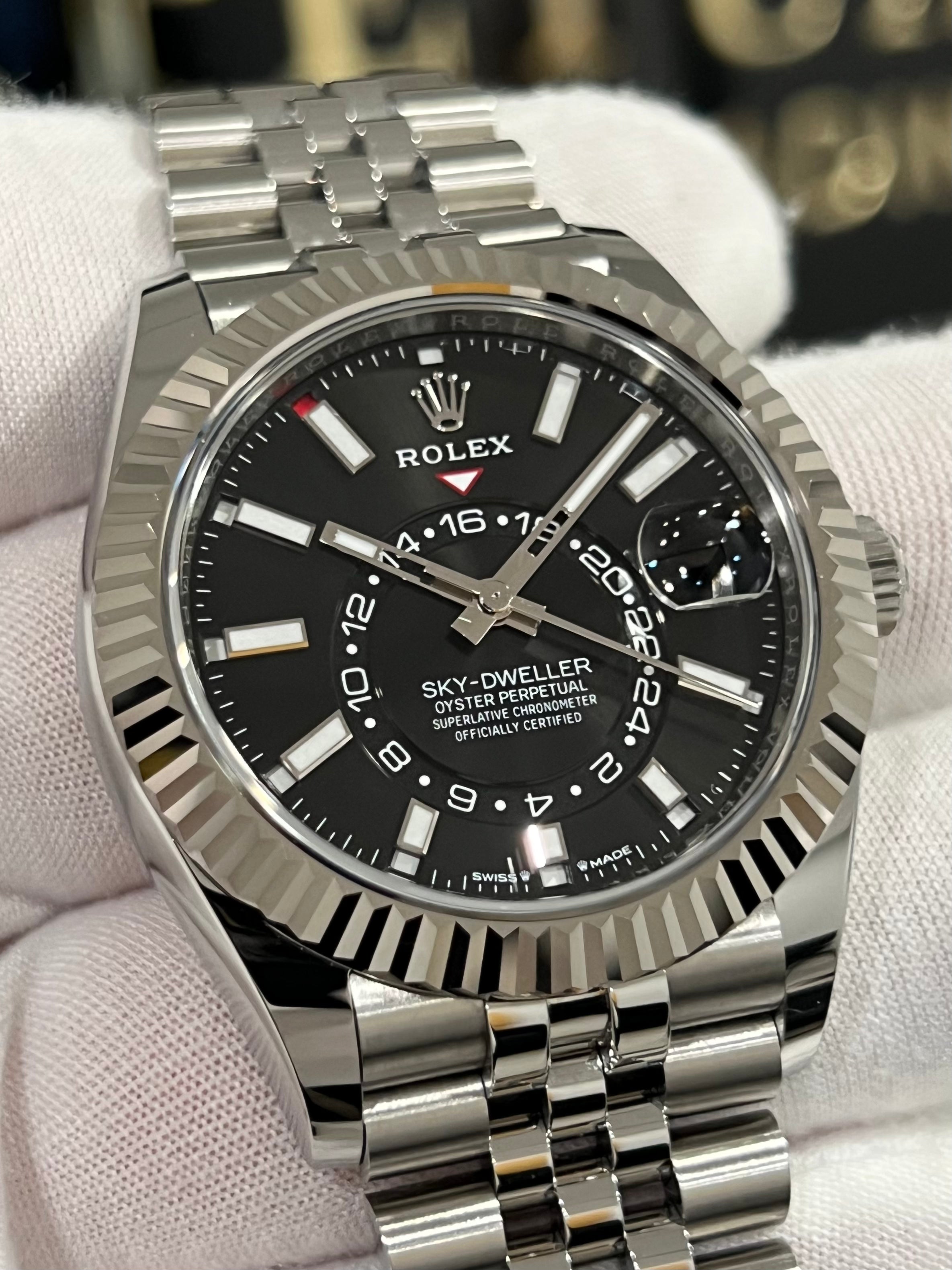 ROLEX SKY DWELLER BLACK JUBILEE 336934