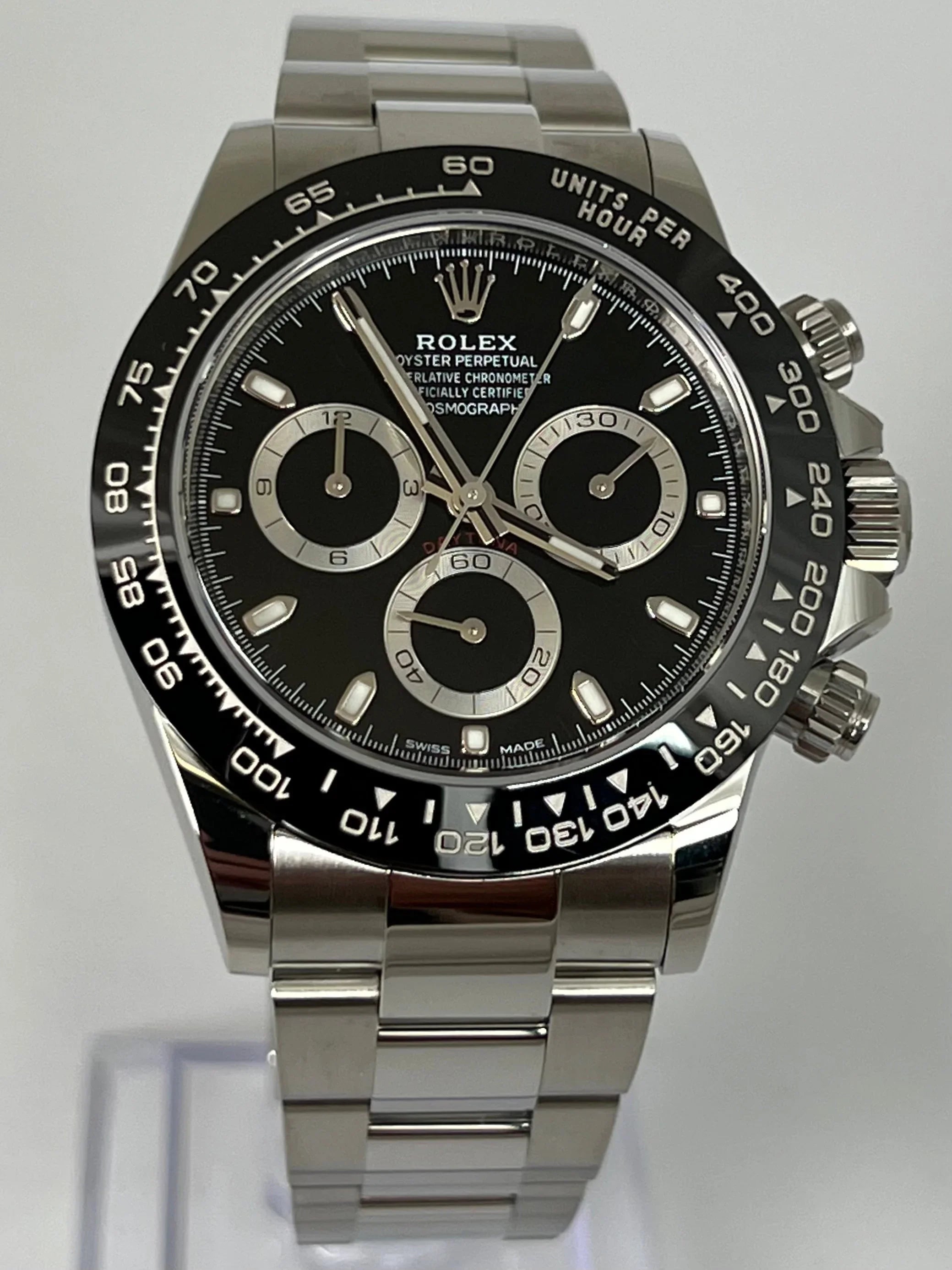 ROLEX DAYTONA BLACK DIAL 116500LN