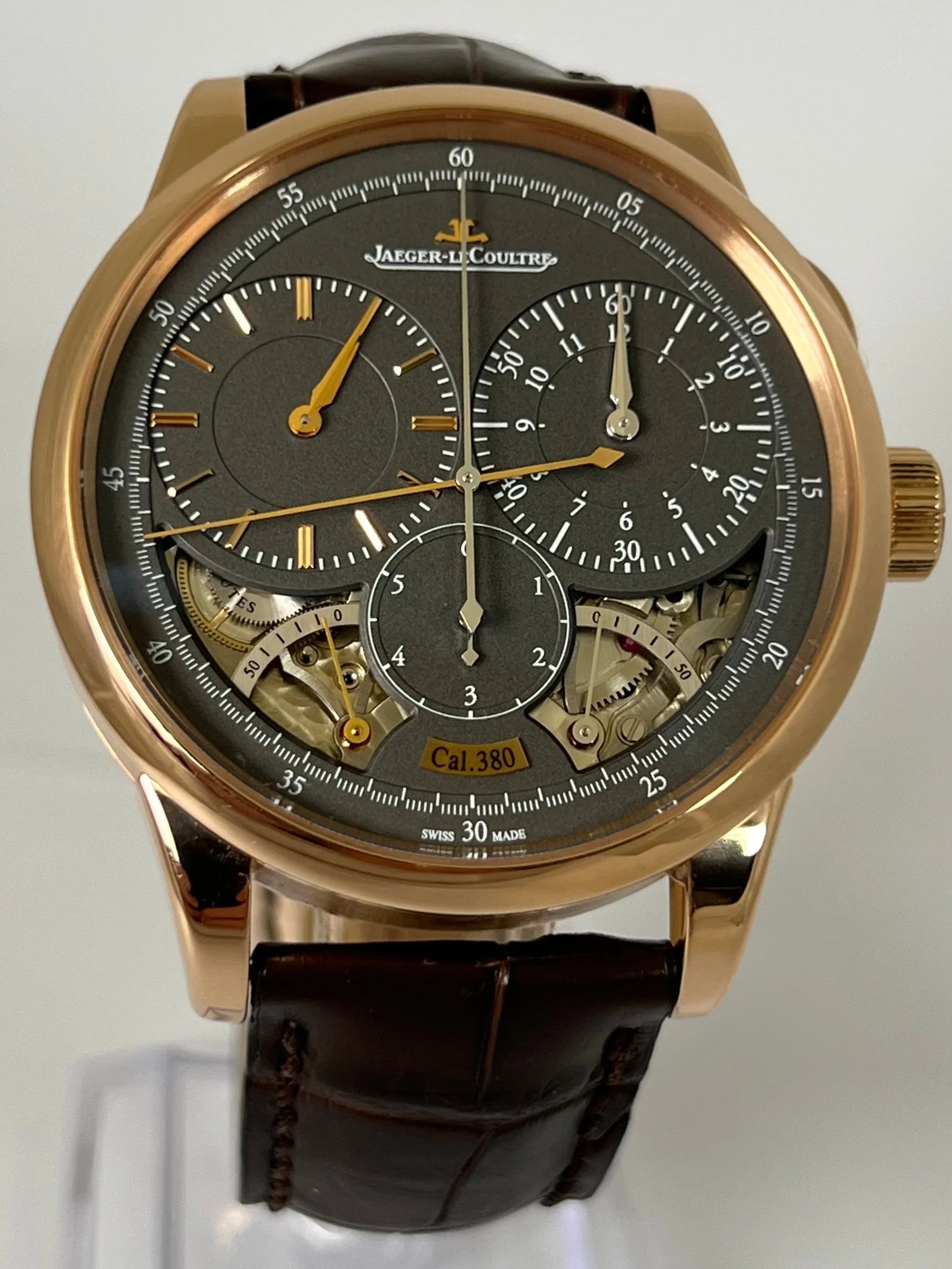 JAEGER-LECOULTRE DUOMETRE CHRONOGRAPH ROSE GOLD Q601244J