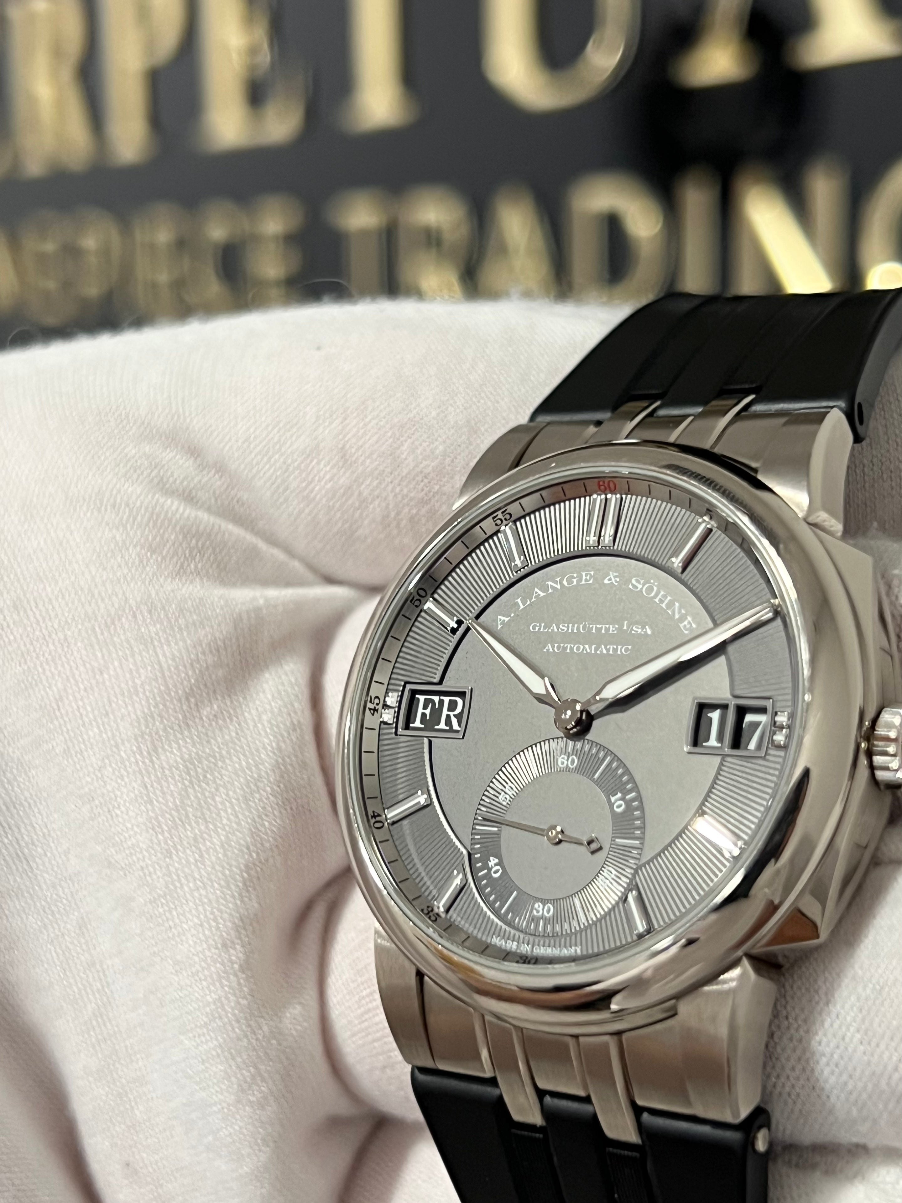 A. LANGE & SOHNE ODYSSEUS WHITE GOLD GREY DIAL 363.068