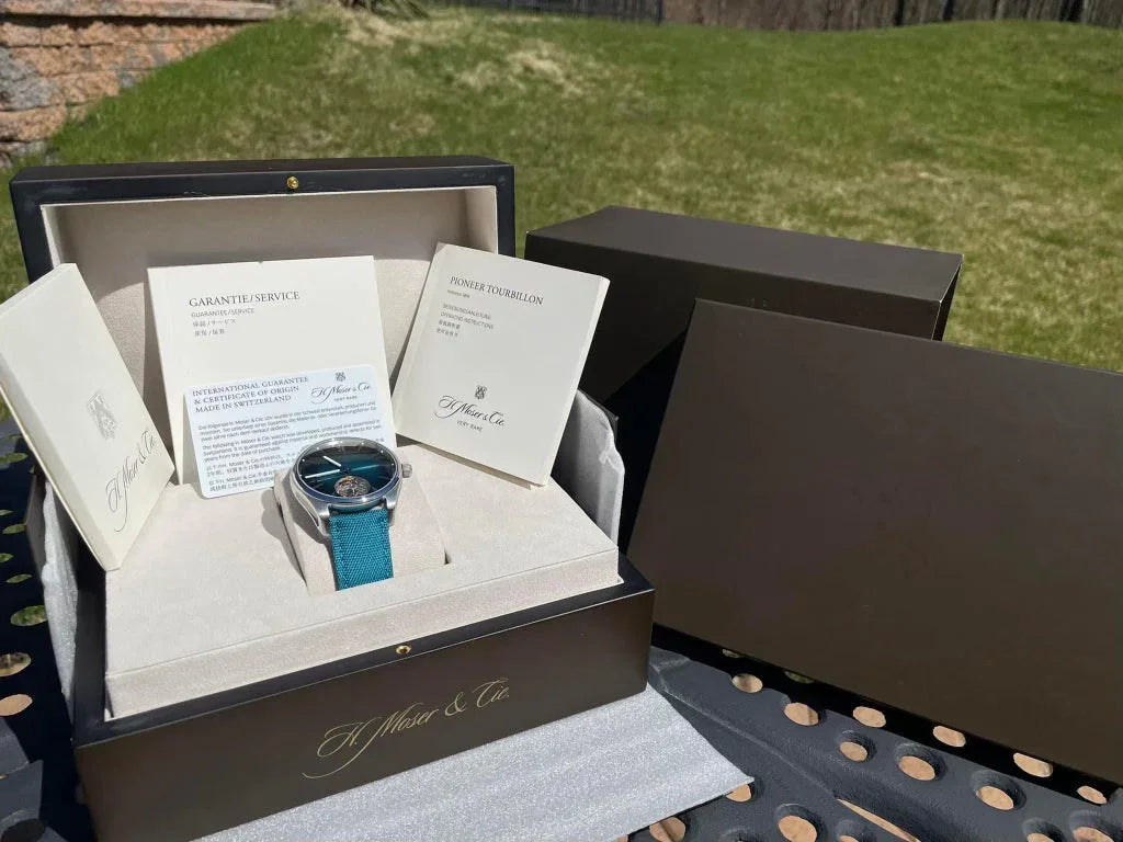 H.MOSER & CIE. PIONEER TOURBILLON MEGA COOL 3804-1205 50 MADE