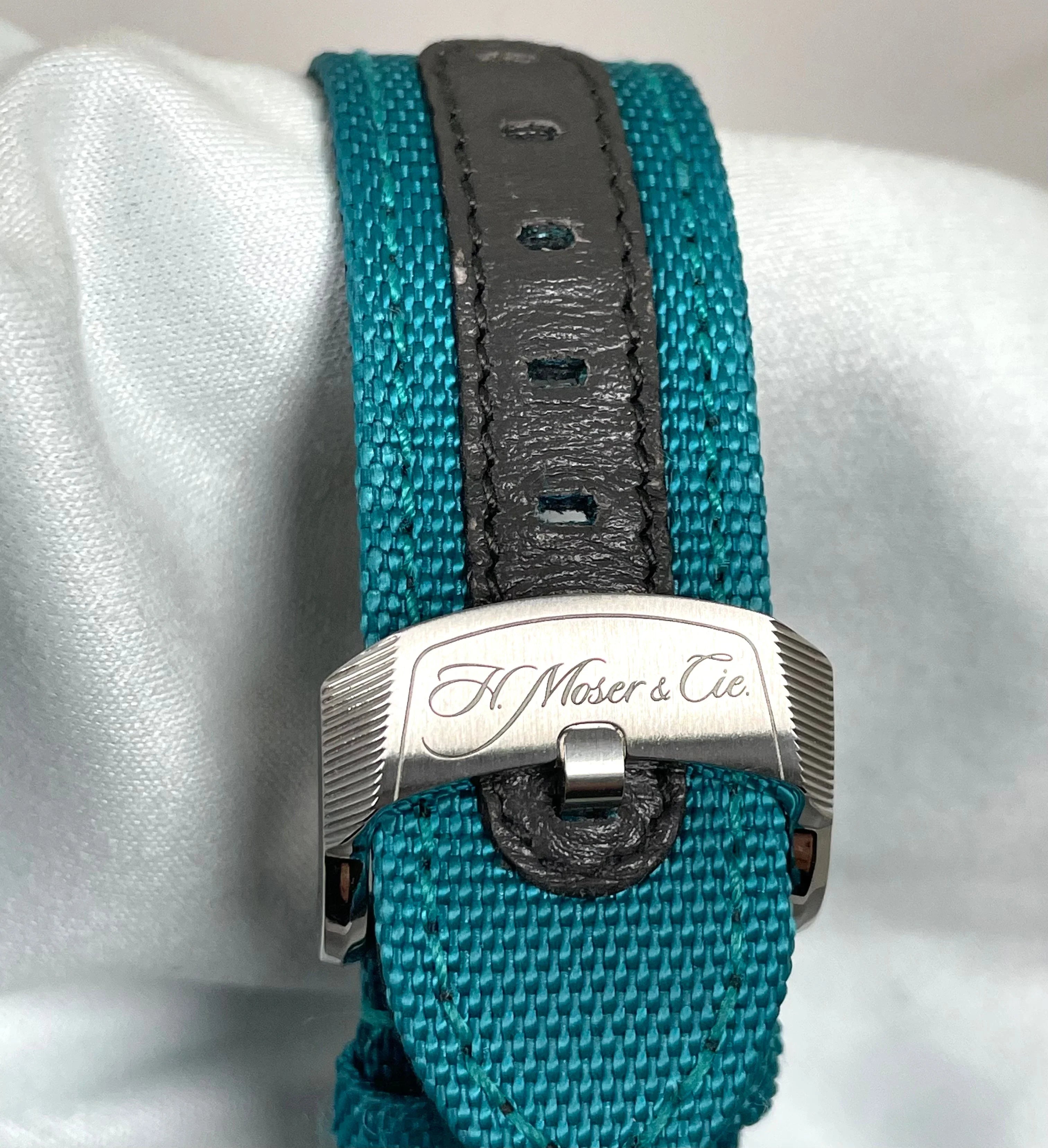 H.MOSER & CIE. PIONEER TOURBILLON MEGA COOL 3804-1205 50 MADE