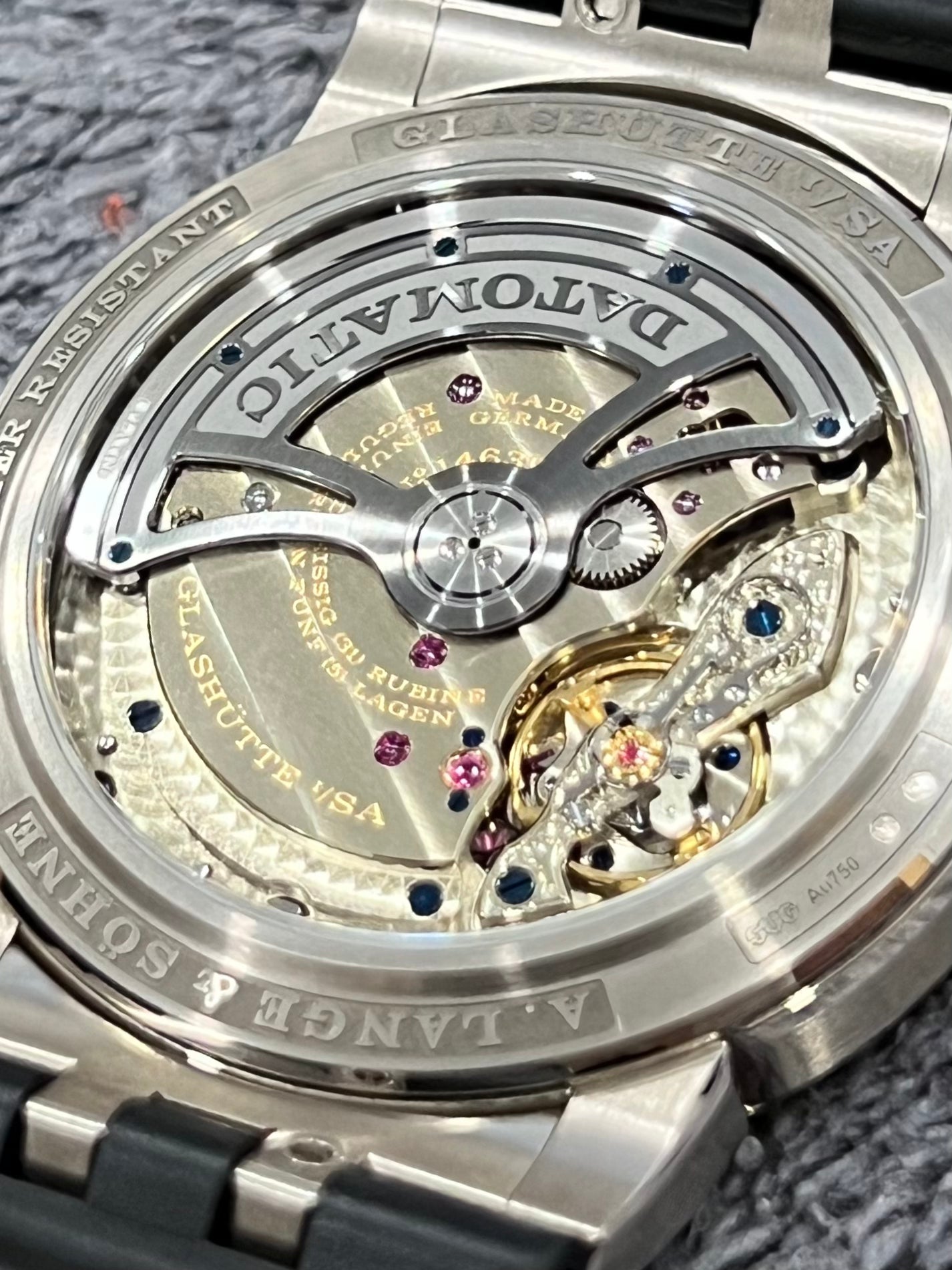 A. LANGE & SOHNE ODYSSEUS WHITE GOLD GREY DIAL 363.068