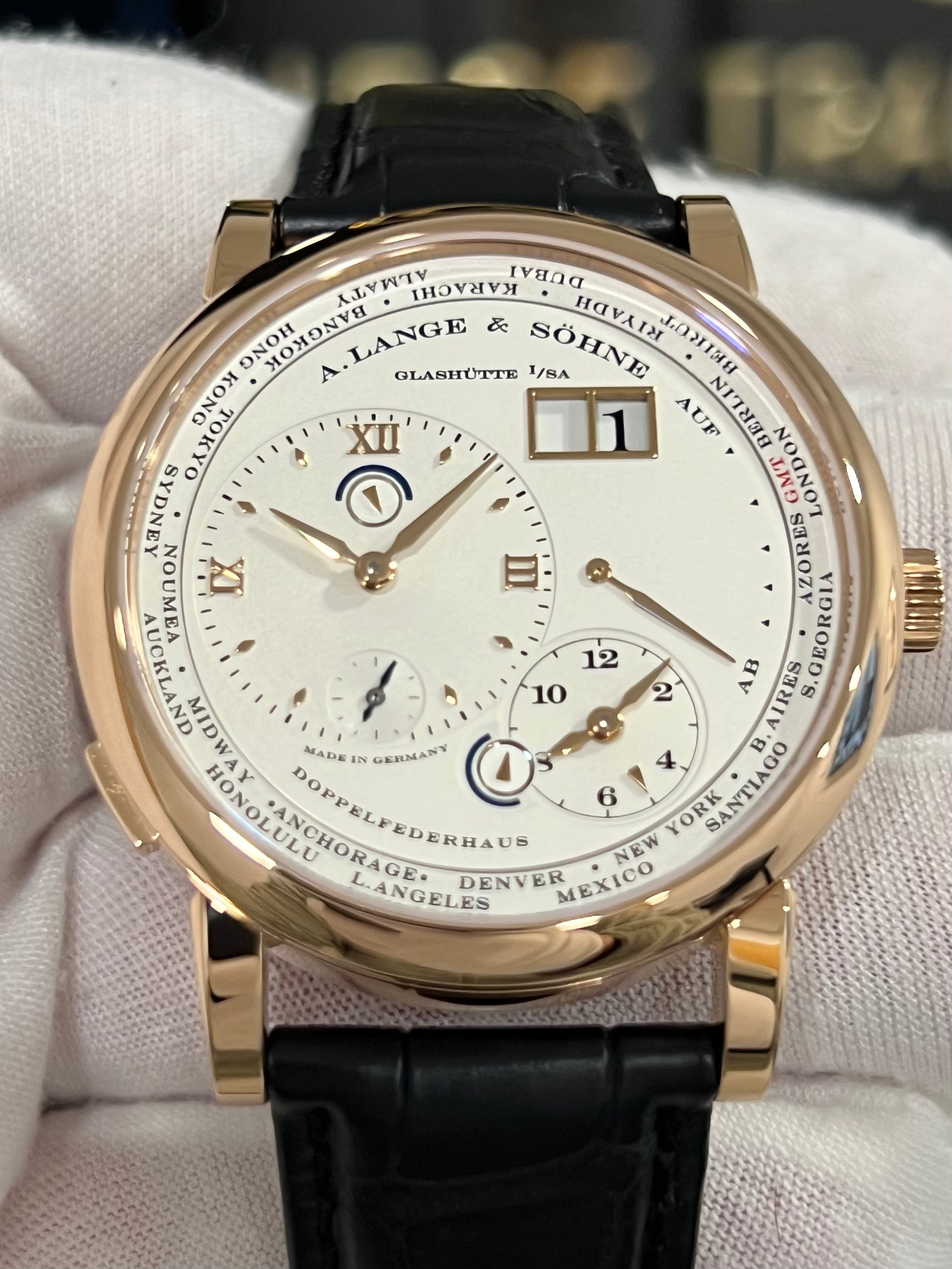 A.LANGE & SOHNE TIME ZONE 116.032