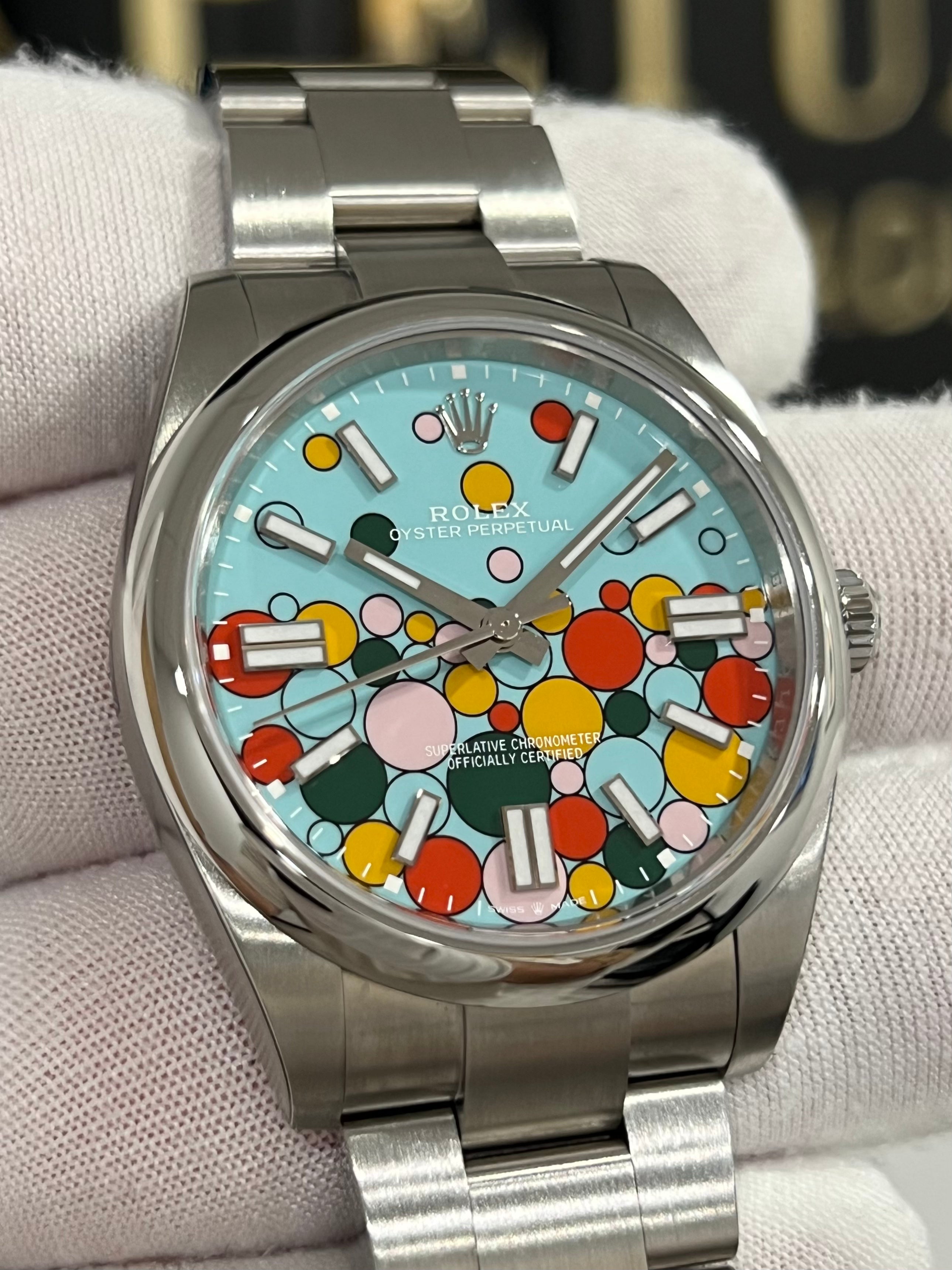 ROLEX OYSTER PERPETUAL CELEBRATION 41MM 124300