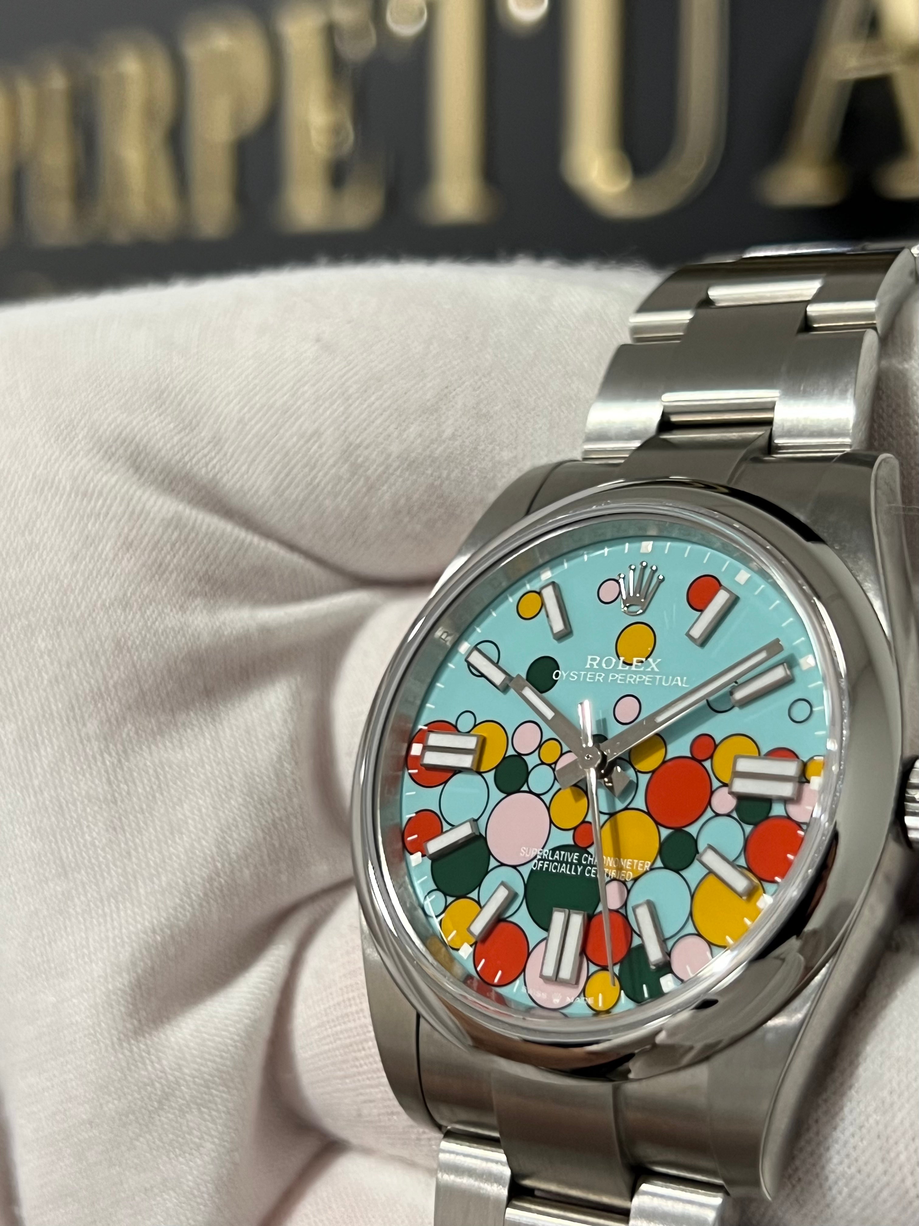 ROLEX OYSTER PERPETUAL CELEBRATION 41MM 124300