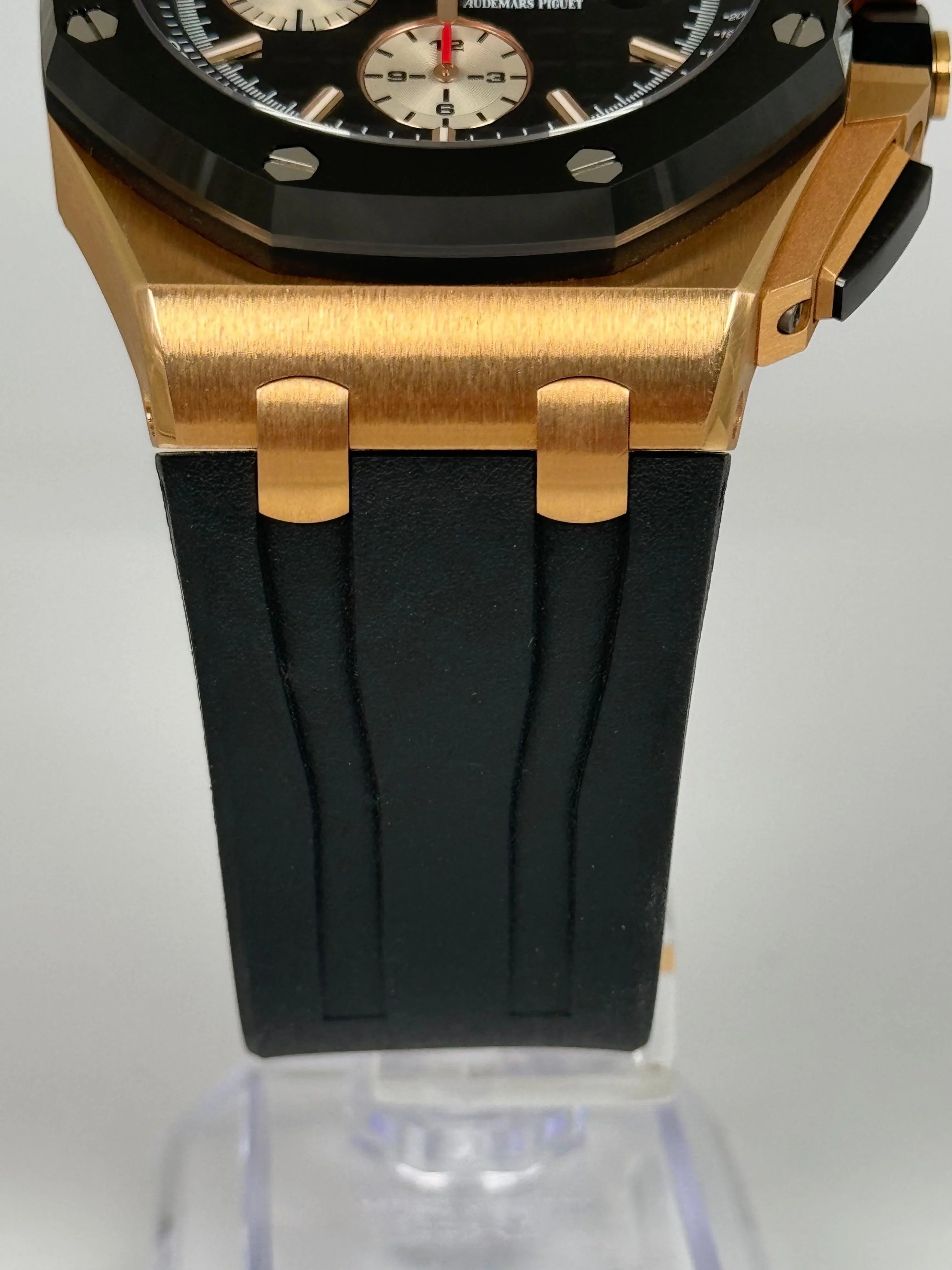 AUDEMARS PIGUET ROYAL OAK OFFSHORE 44MM ROSE GOLD BLACK DIAL 26401RO