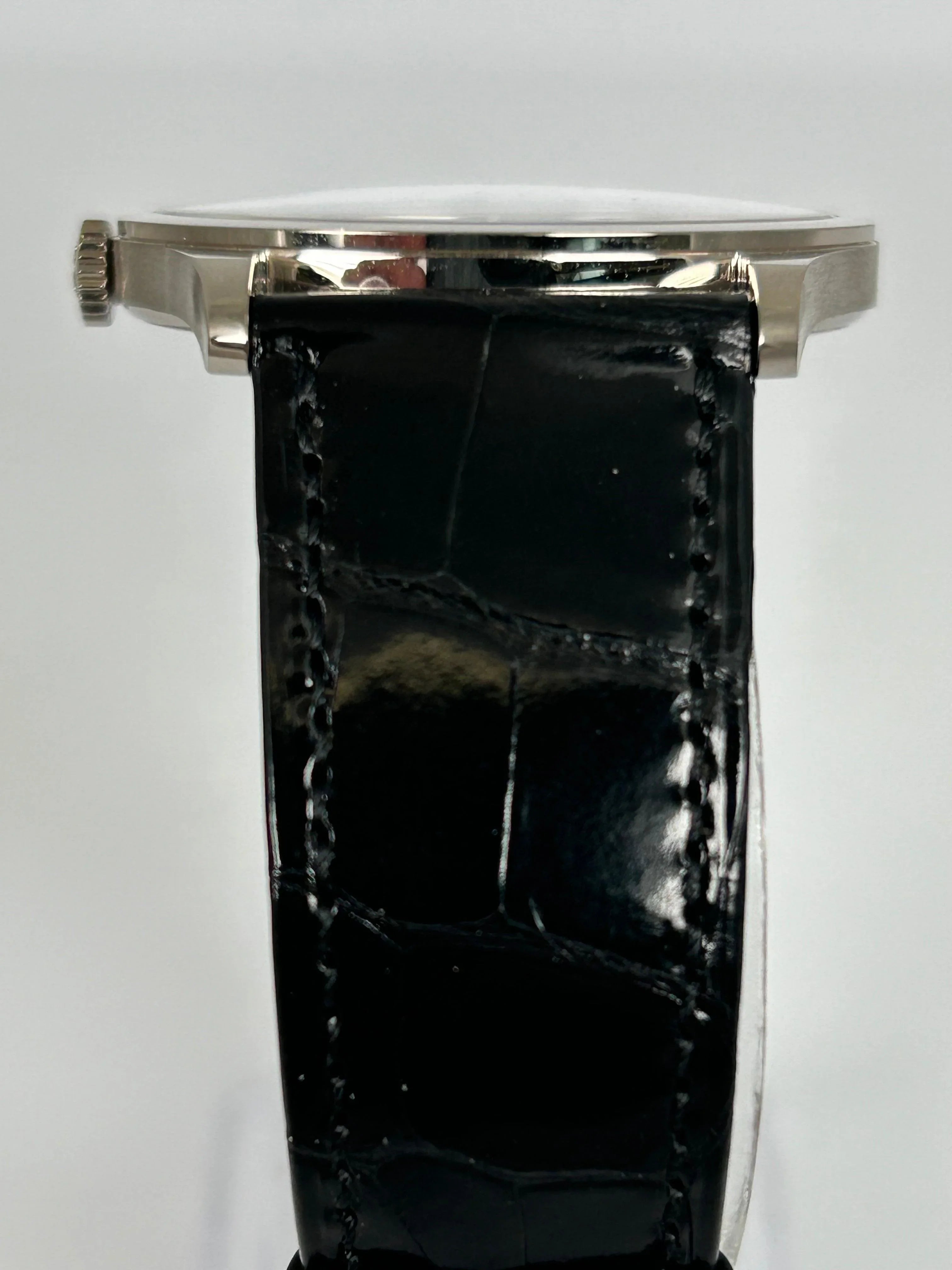 Patek Philippe Calatrava Silver Dial 18 kt White Gold 5196G