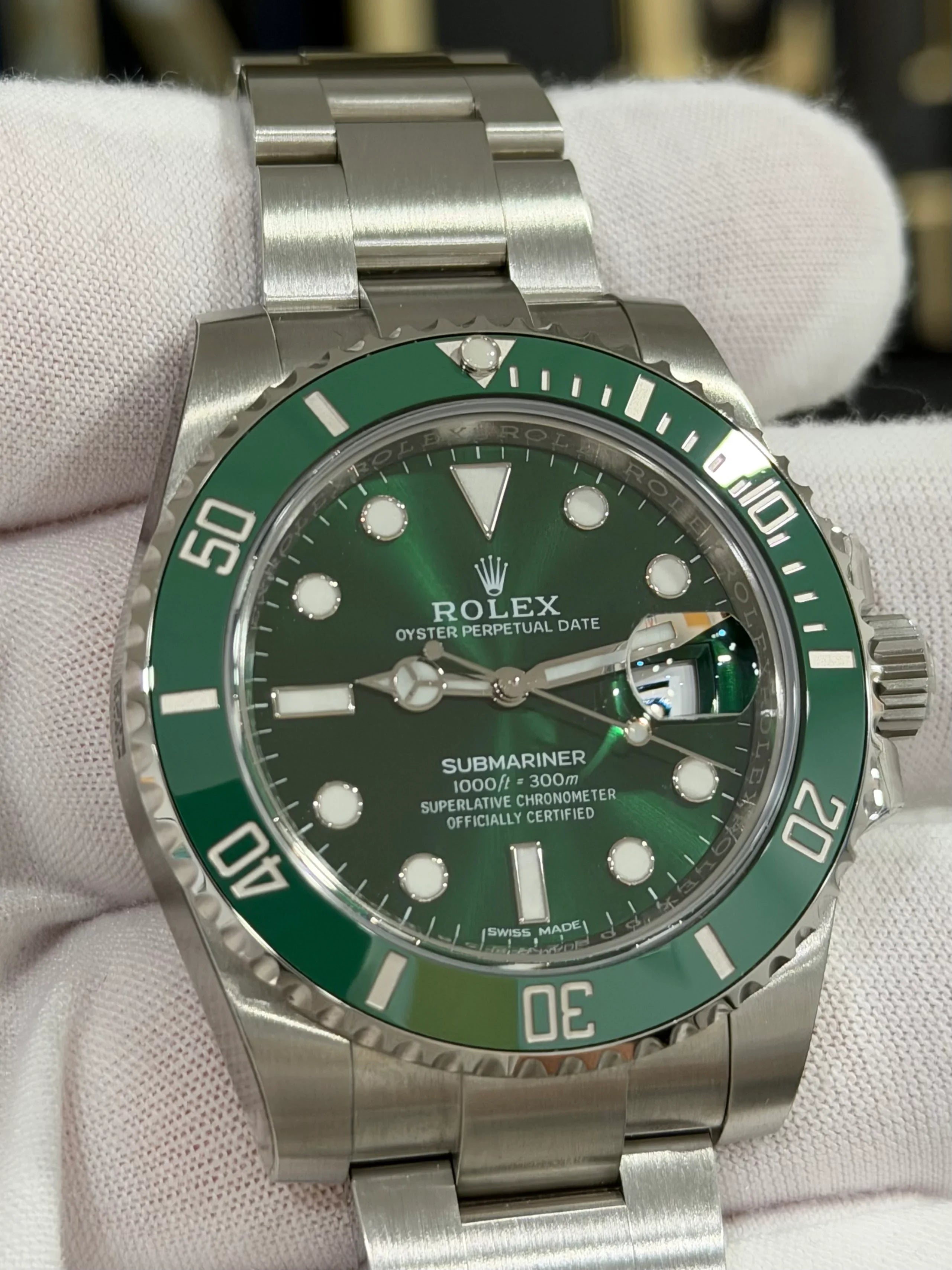 ROLEX SUBMARINER HULK 116610LV