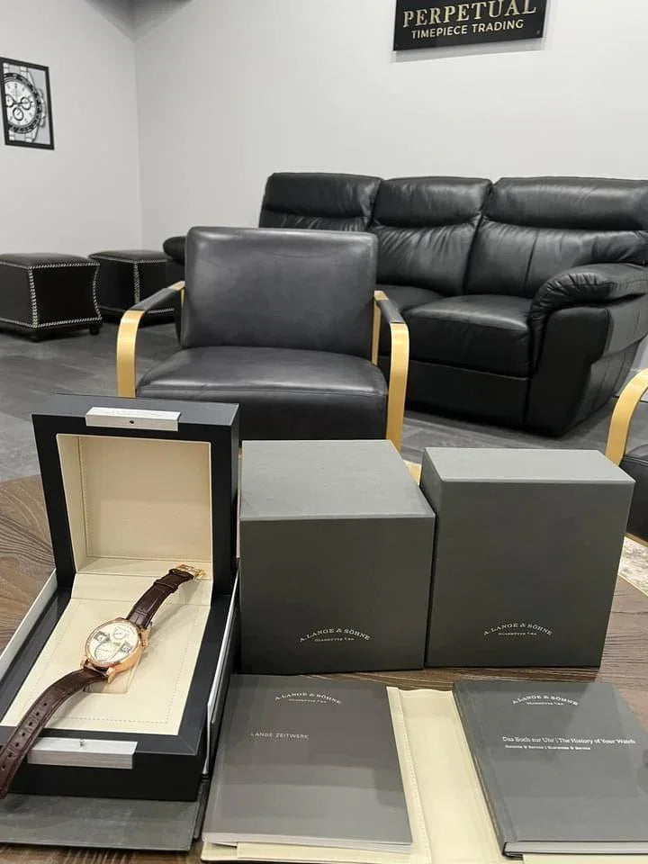 A. LANGE & SOHNE ZEITWERK ROSE GOLD 140.032