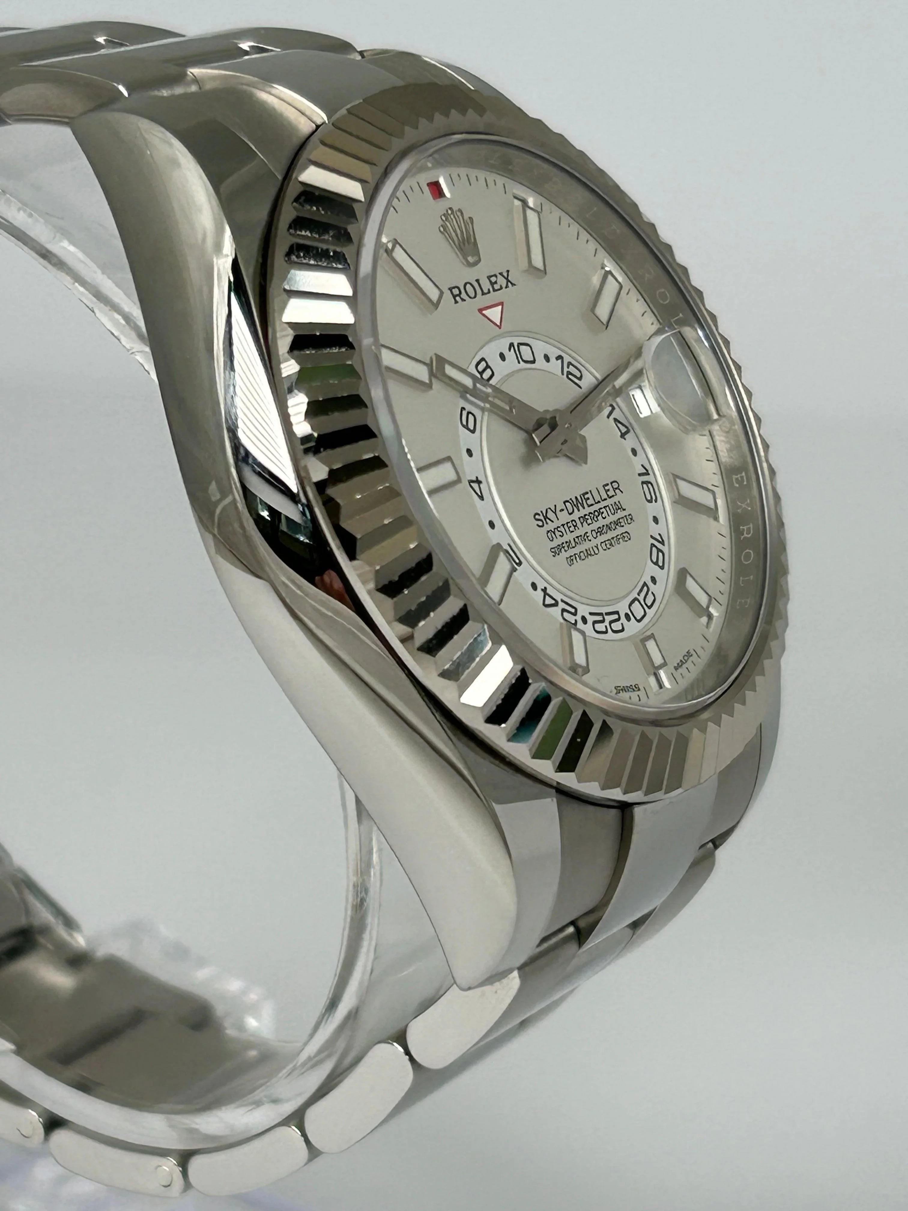ROLEX SKY-DWELLER WHITE DIAL 326934