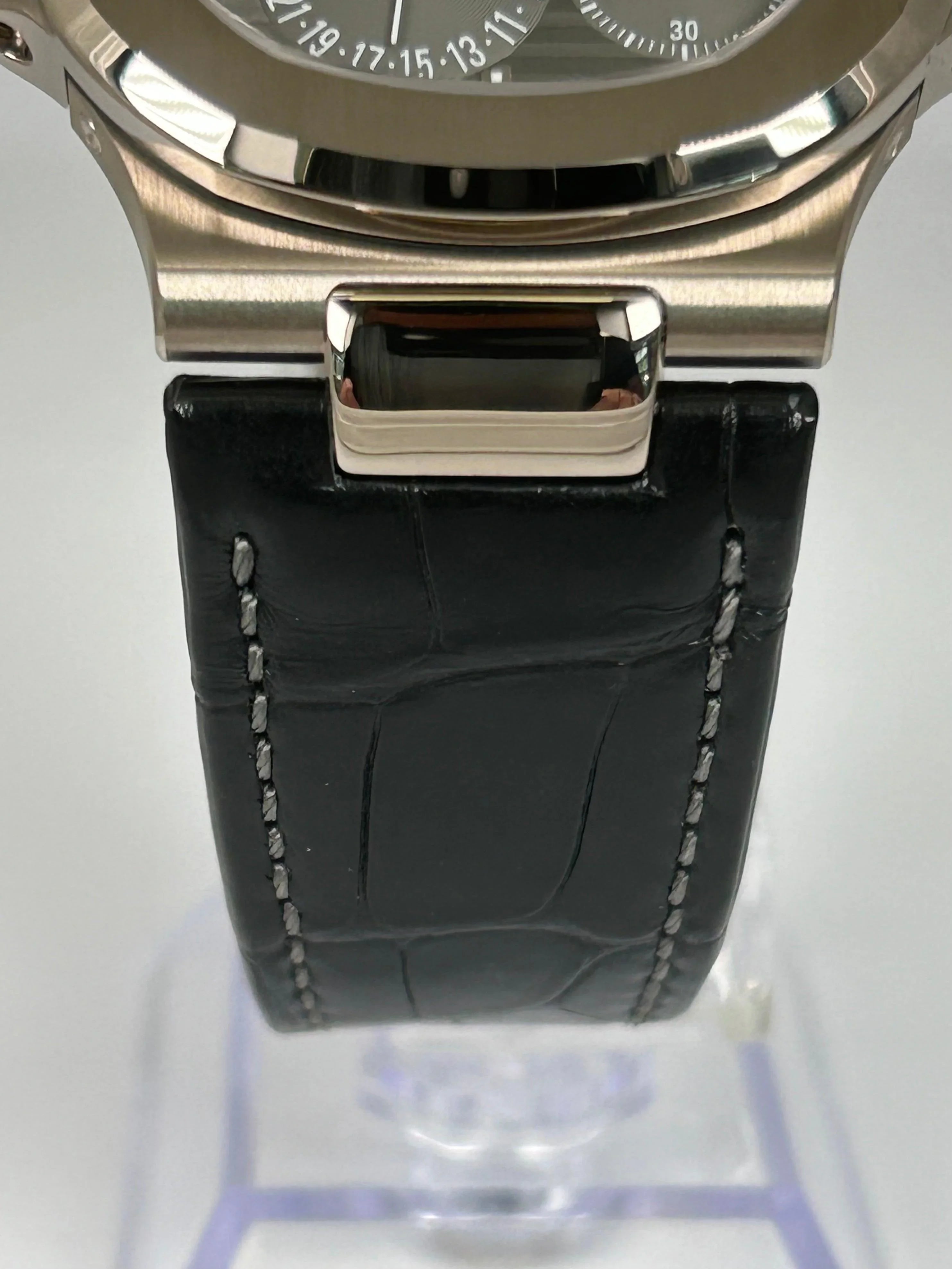 Patek Philippe Nautilus Moon Phases White Gold Grey Dial 5712G