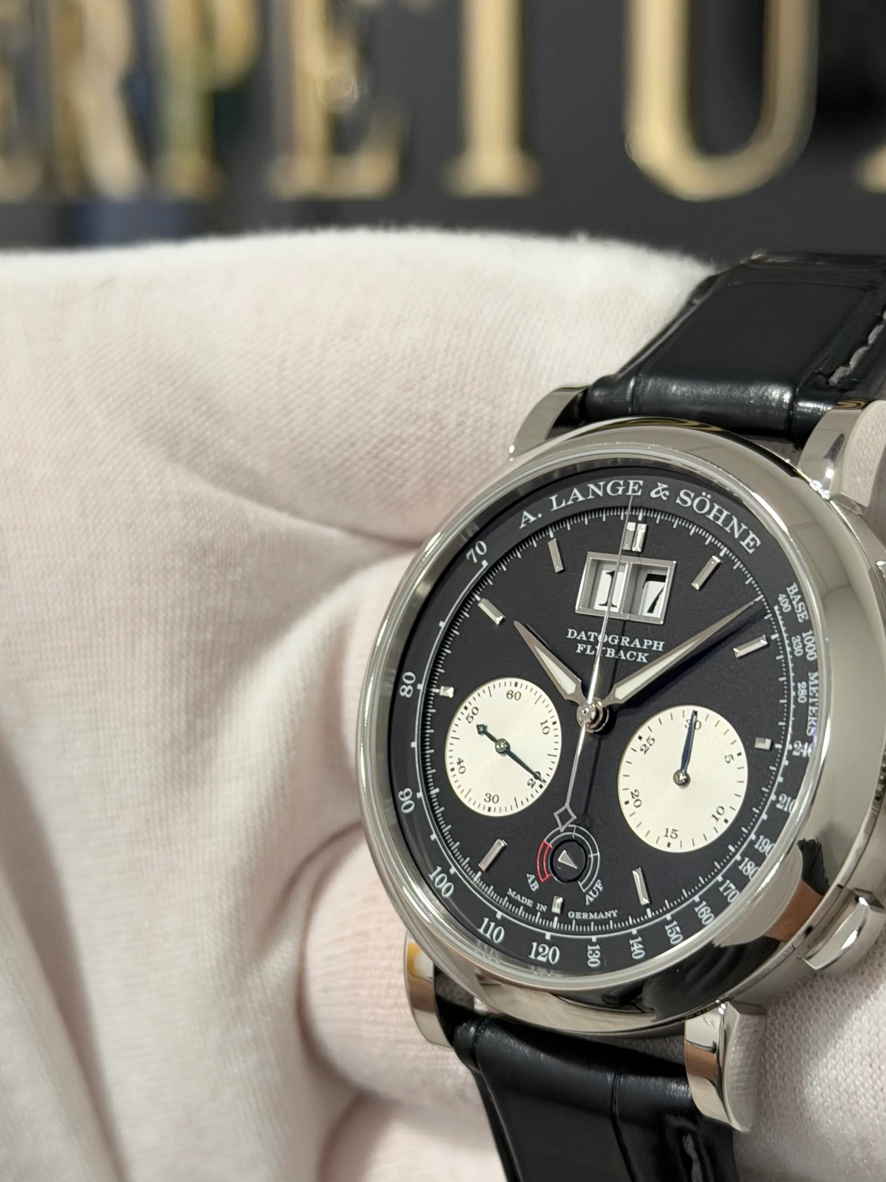 A. LANGE & SOHNE DATOGRAPH UP/DOWN PLATINUM 405.035