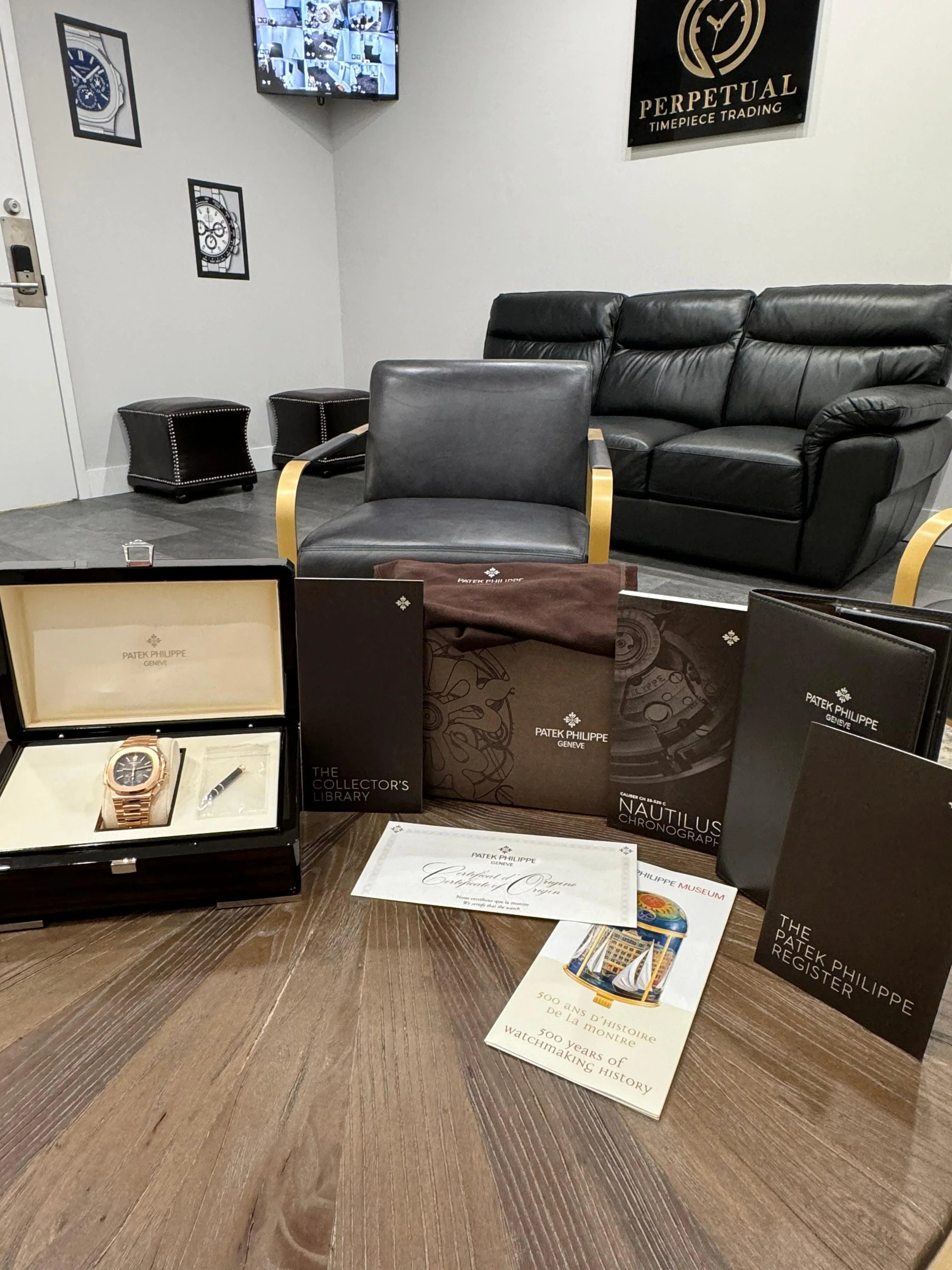 PATEK PHILIPPE NAUTILUS FLYBACK CHRONOGRAPH 5980/1R