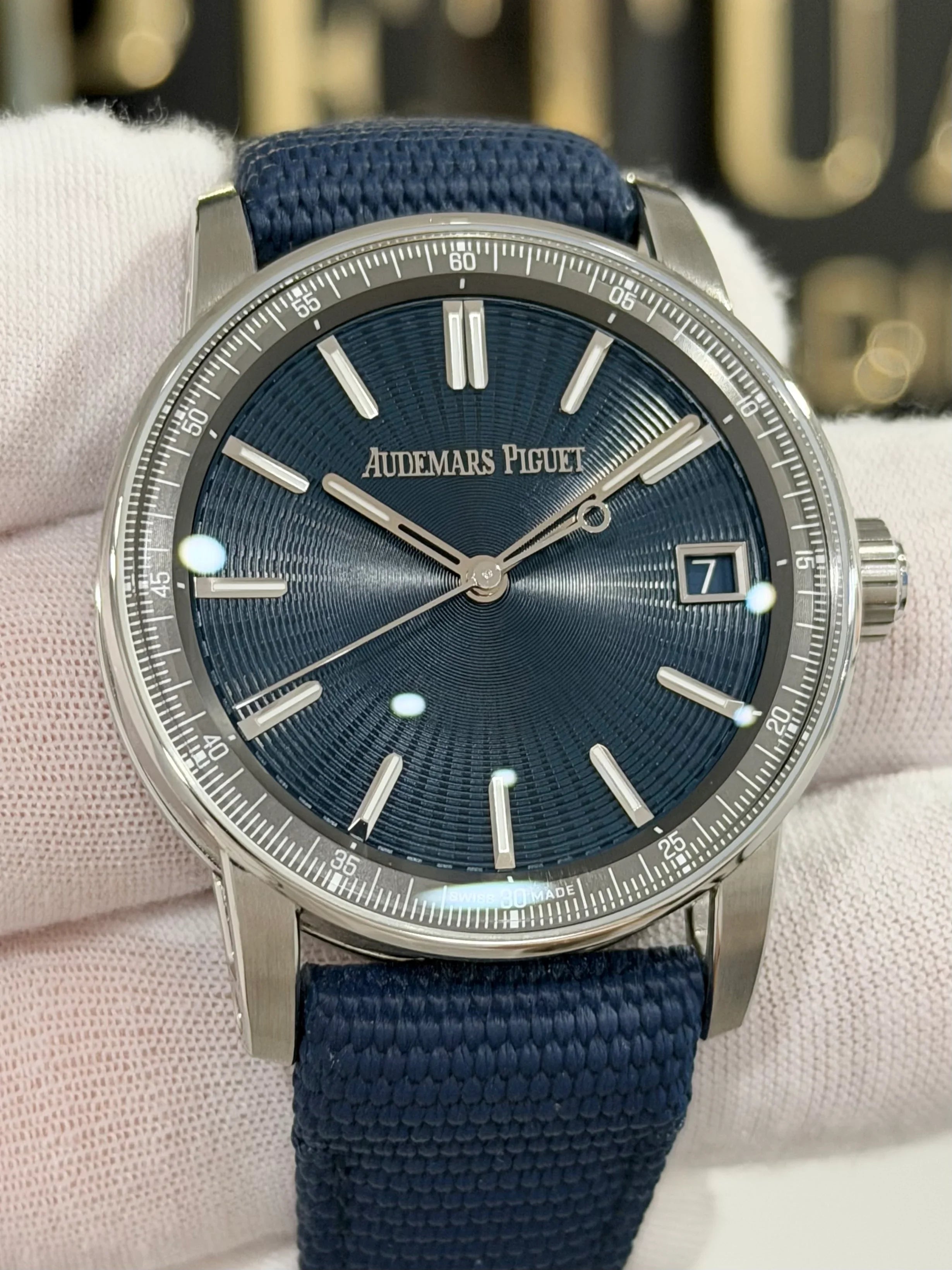 AUDEMARS PIGUET CODE 11.59 BLUE 15210ST