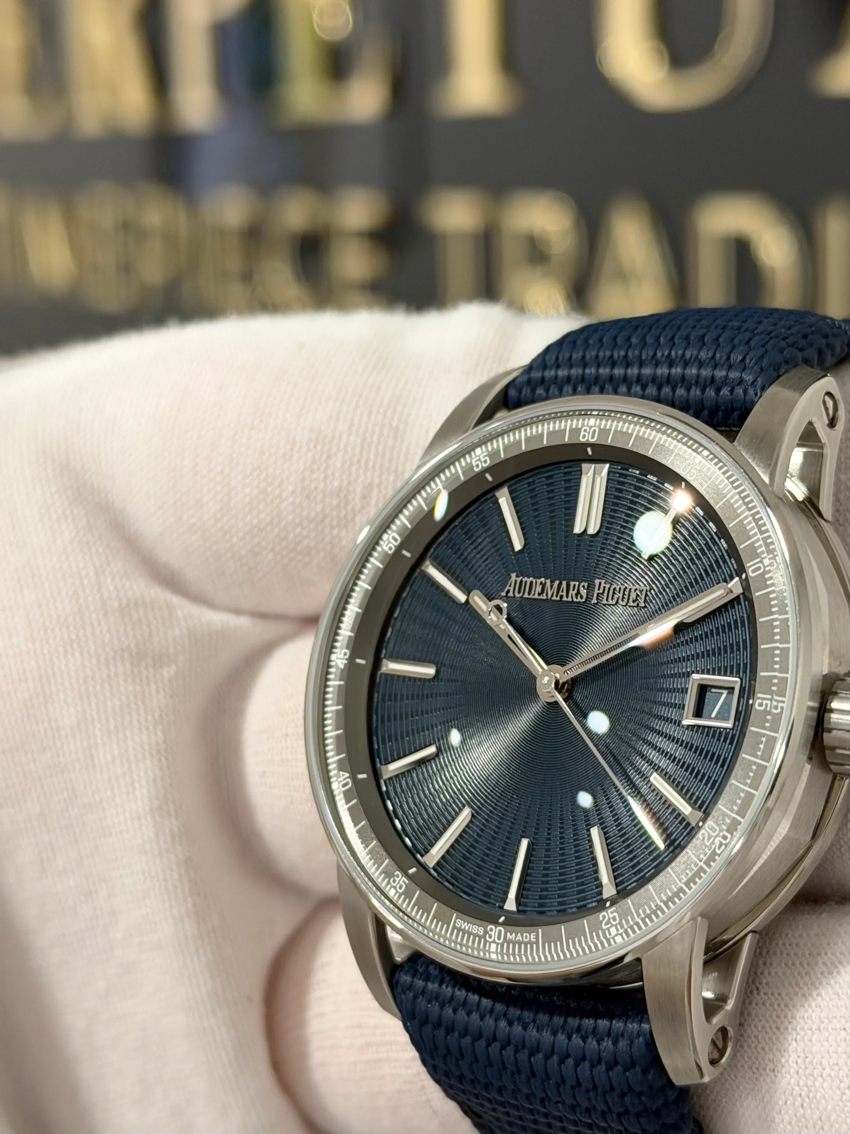 AUDEMARS PIGUET CODE 11.59 BLUE 15210ST