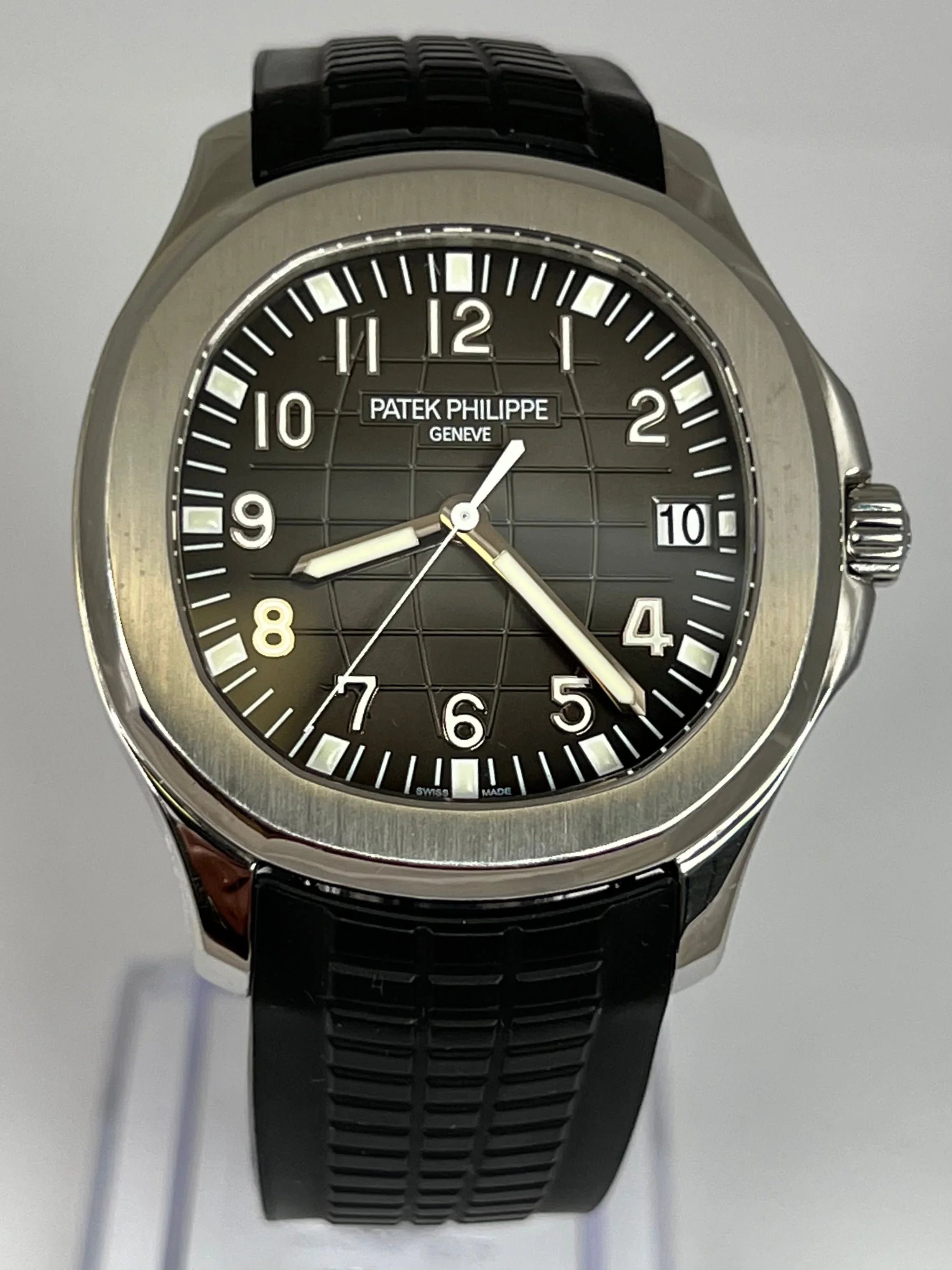 PATEK PHILIPPE AQUANAUT BLACK DIAL 5167A