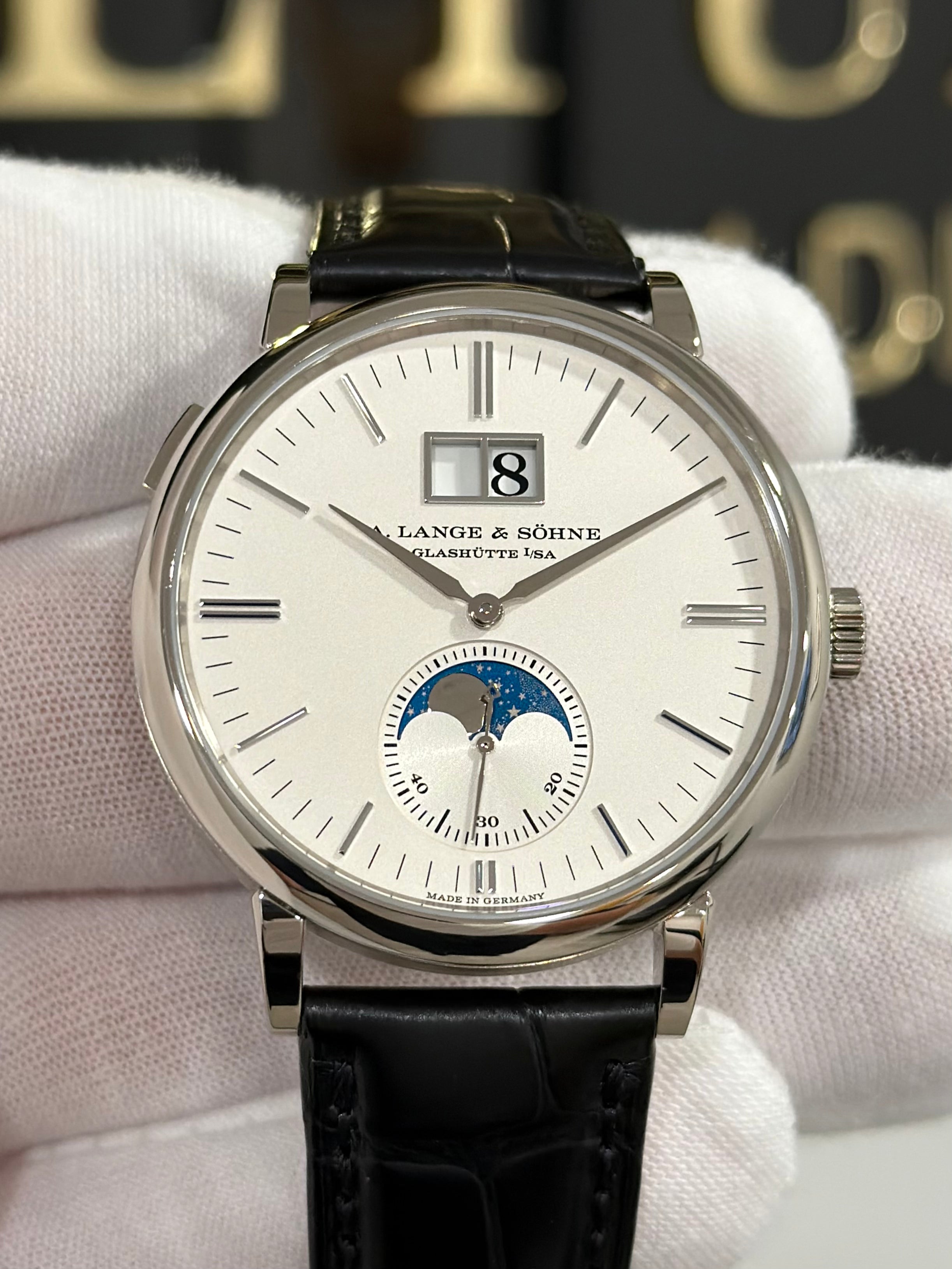 A.LANGE & SOHNE SAXONIA MOON PHASE 384.026