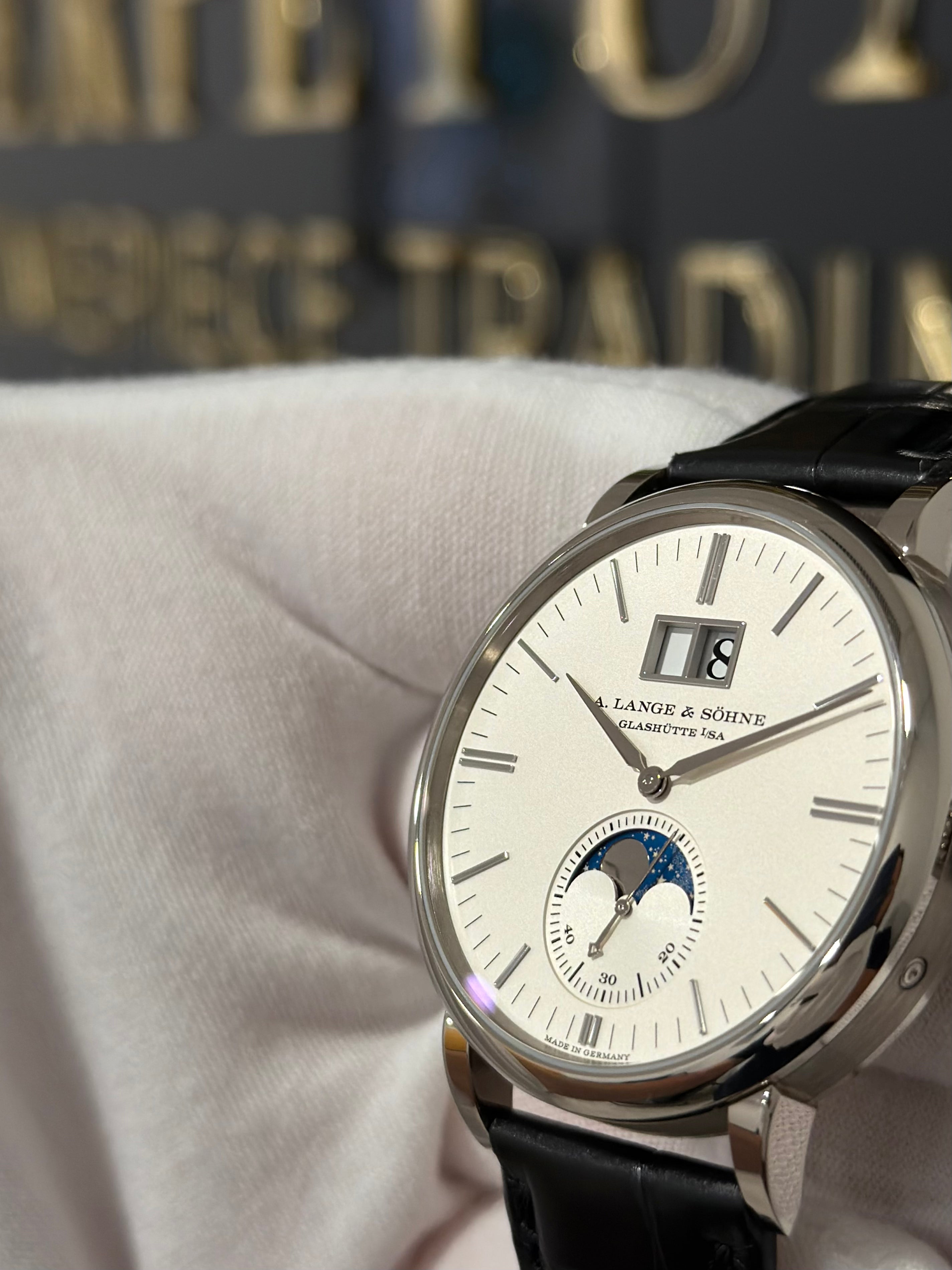 A.LANGE & SOHNE SAXONIA MOON PHASE 384.026