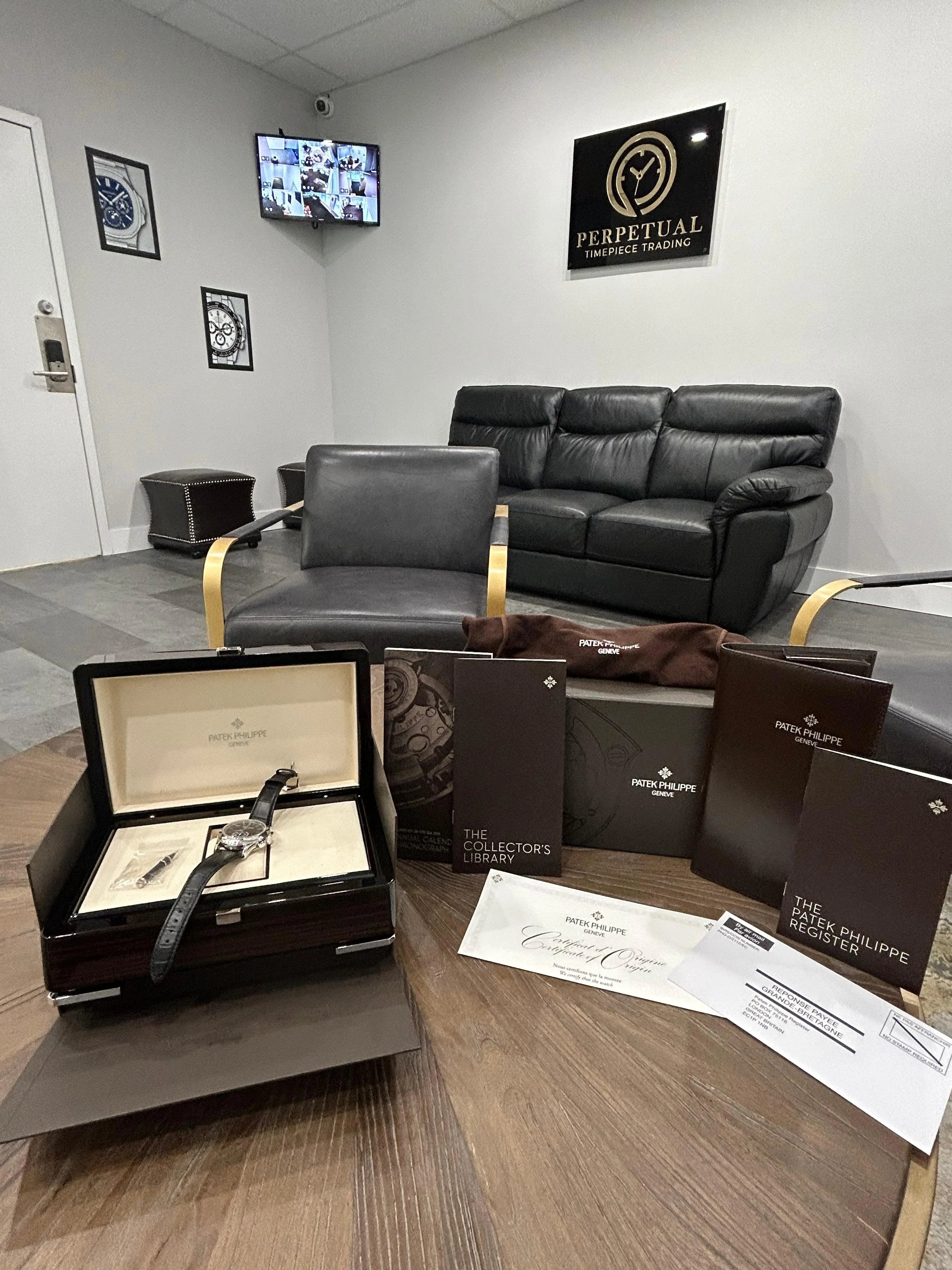 PATEK PHILIPPE FLYBACK CHRONOGRAPH ANNUAL CALENDAR 5905P