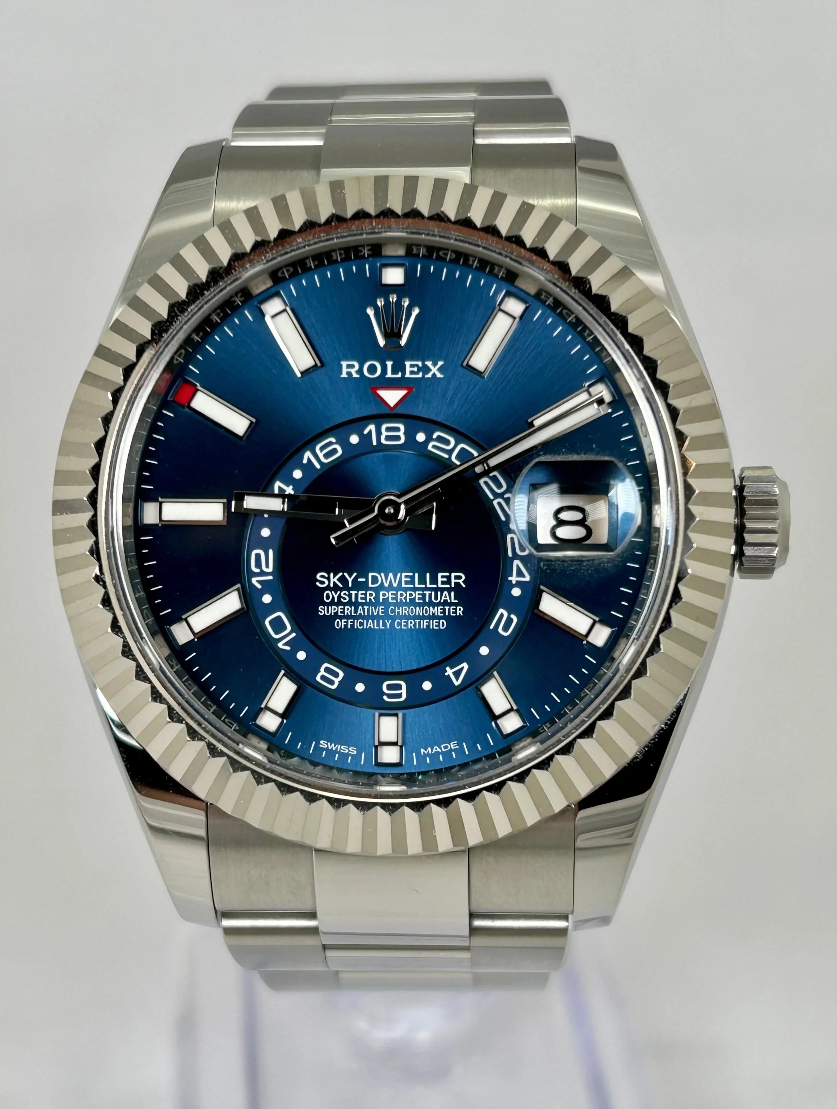 ROLEX SKY-DWELLER BLUE DIAL 326934