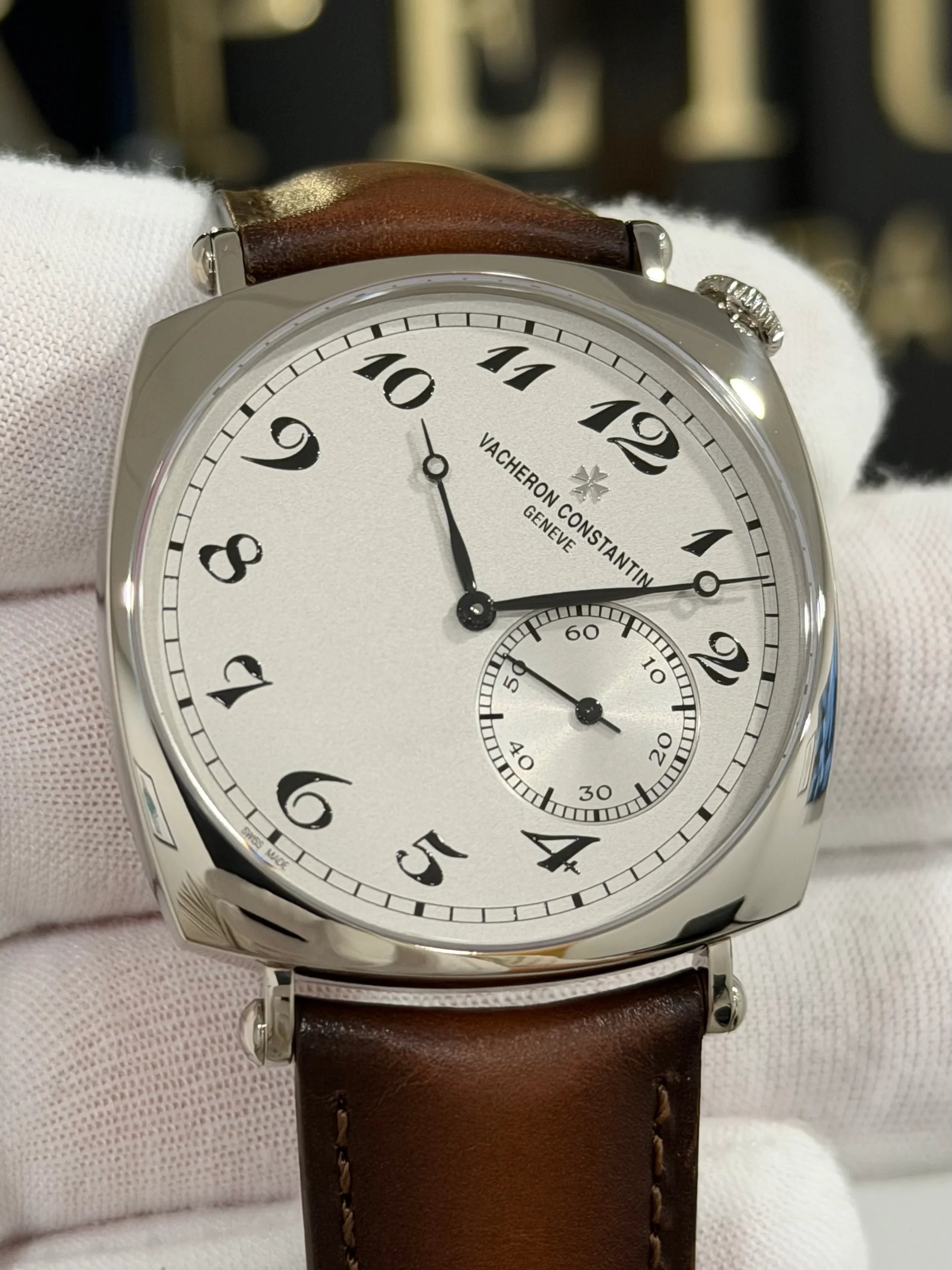 VACHERON CONSTANTIN HISTORIQUES WHITE GOLD 40MM 1921 82035