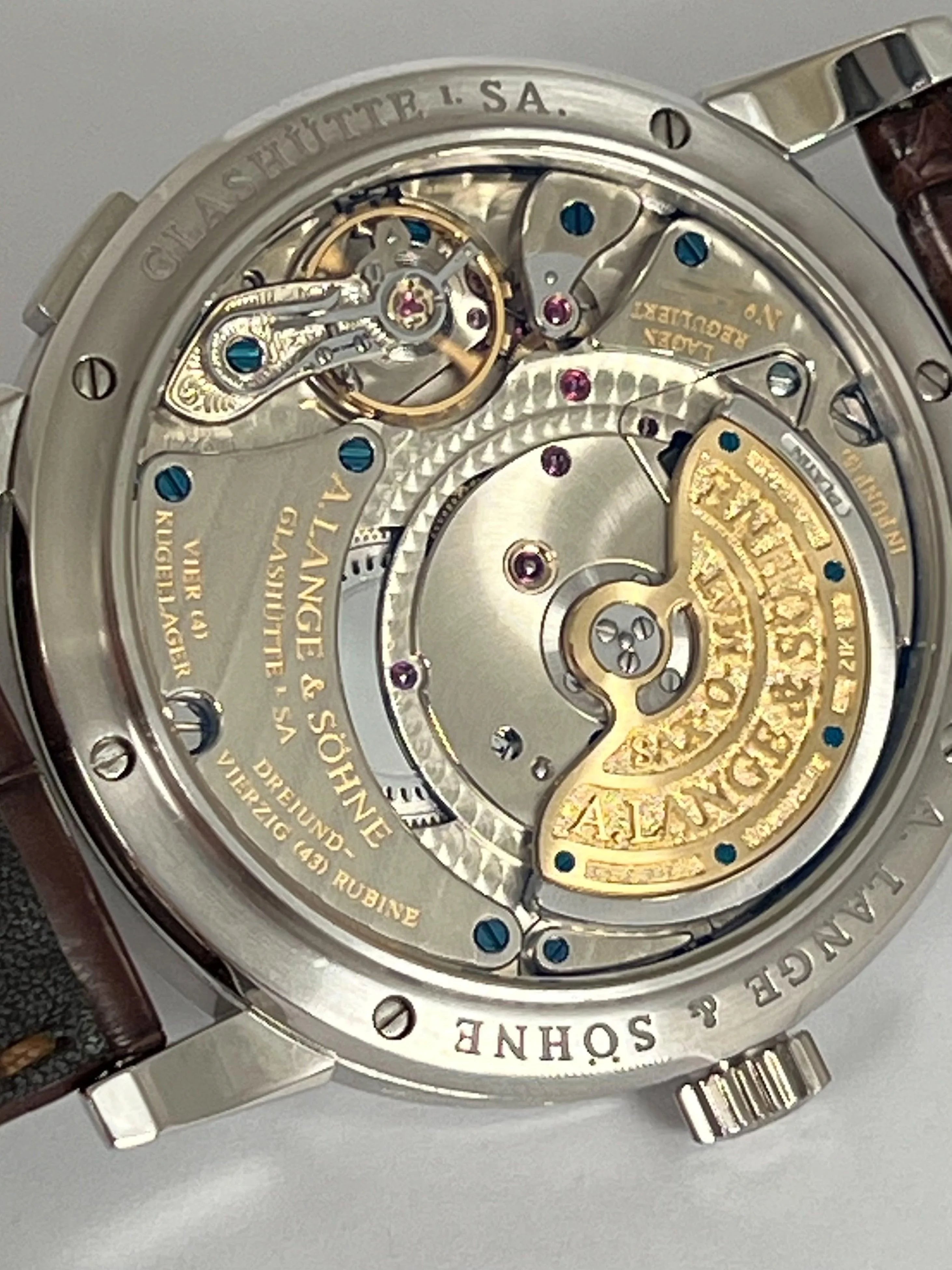 A. LANGE & SOHNE LANGEMATIK PERPETUAL CALENDAR PLATINUM 310.025