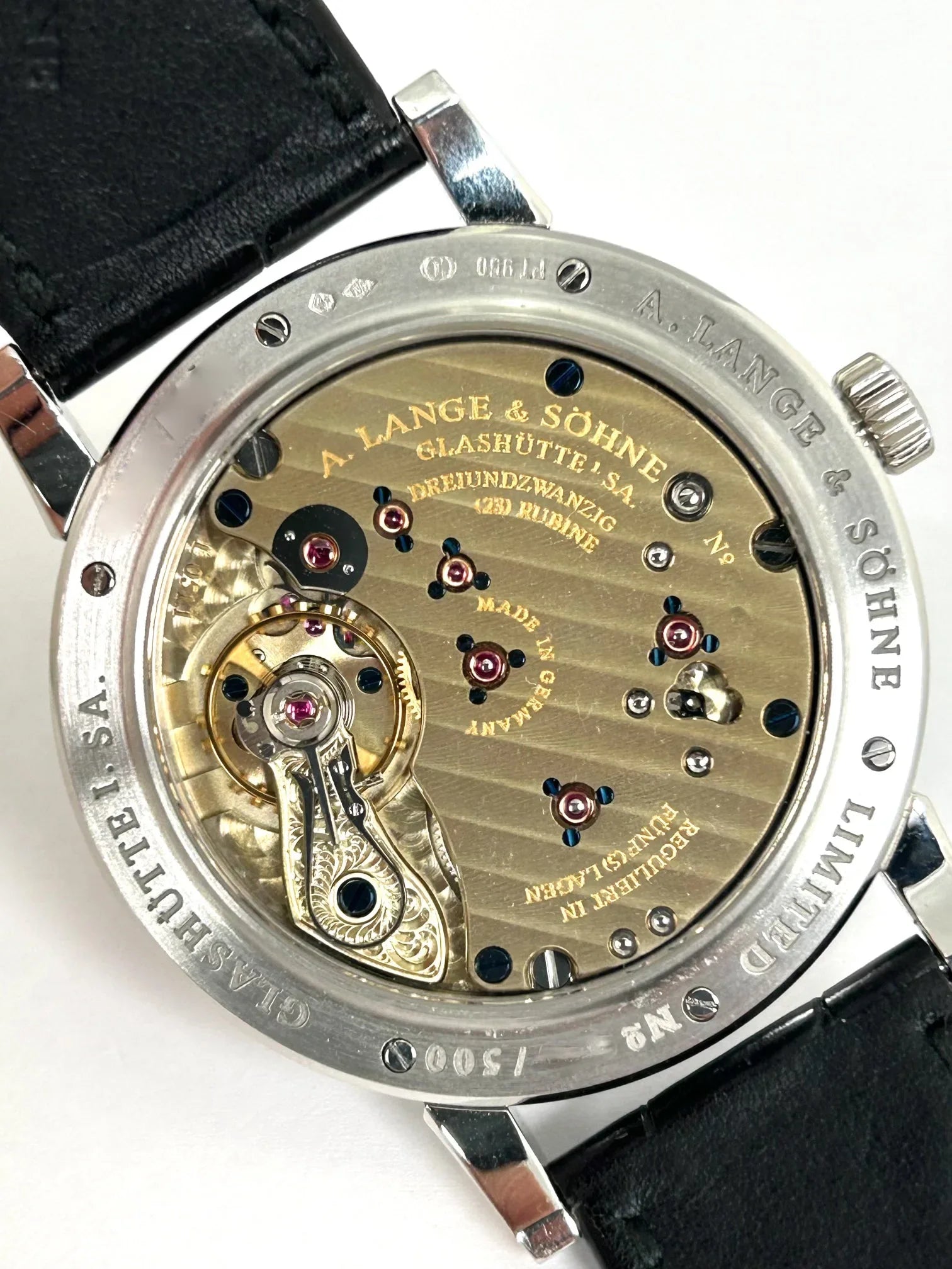 A. Lange & Söhne limited edition 1815 platinum 233.025 500 made