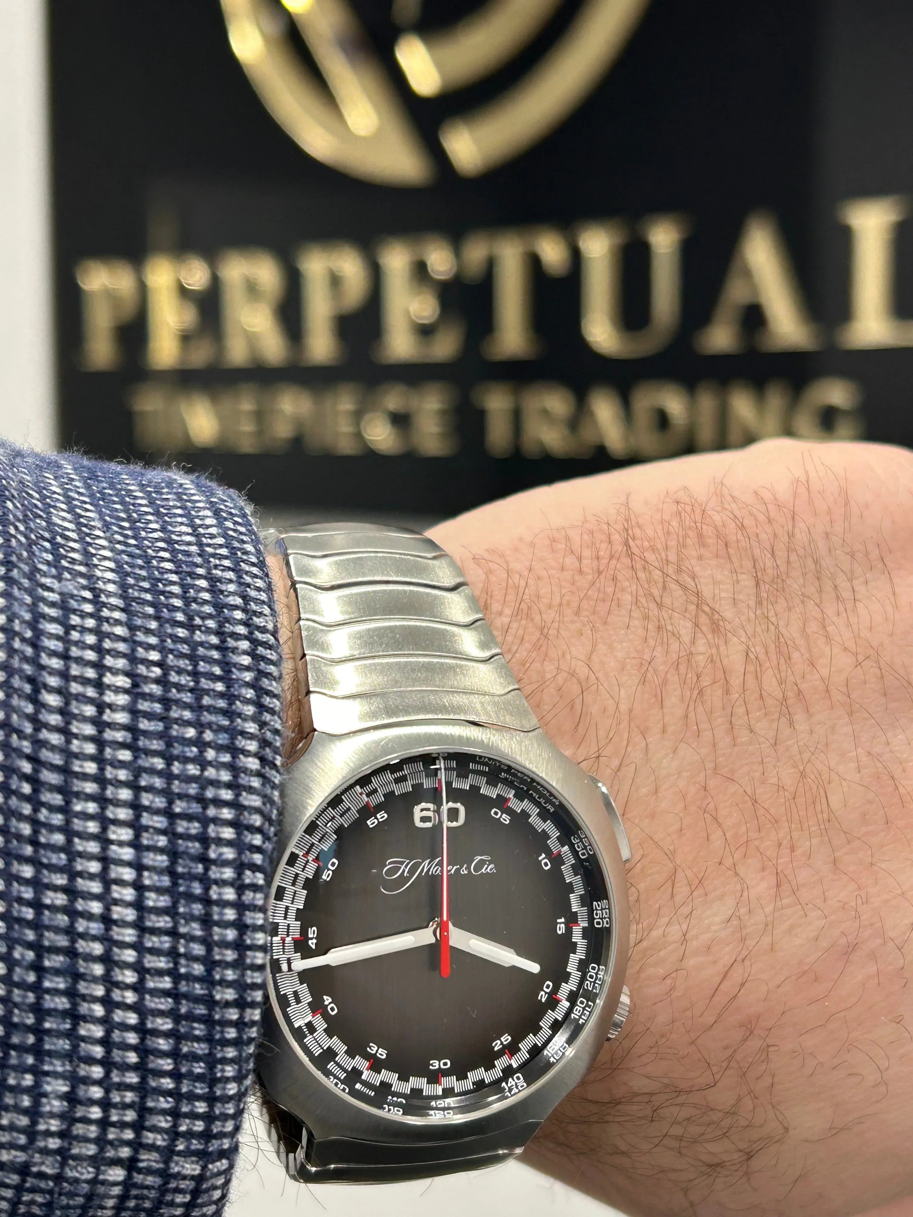 H. Moser & Cie Moser Streamliner Flyback Chrongraph 6902-1200  100 Made