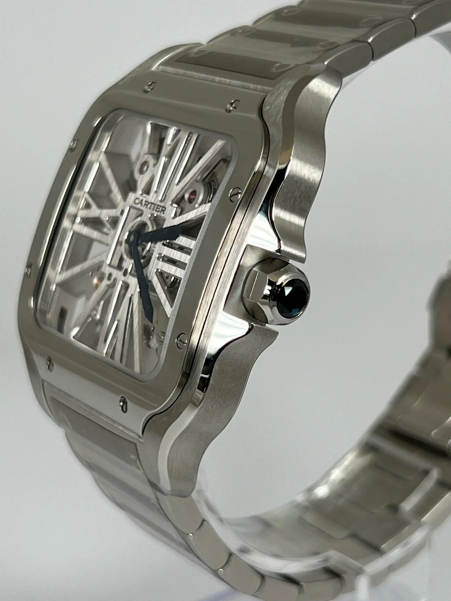 CARTIER SANTOS DE CARTIER SKELETON WHSA0015