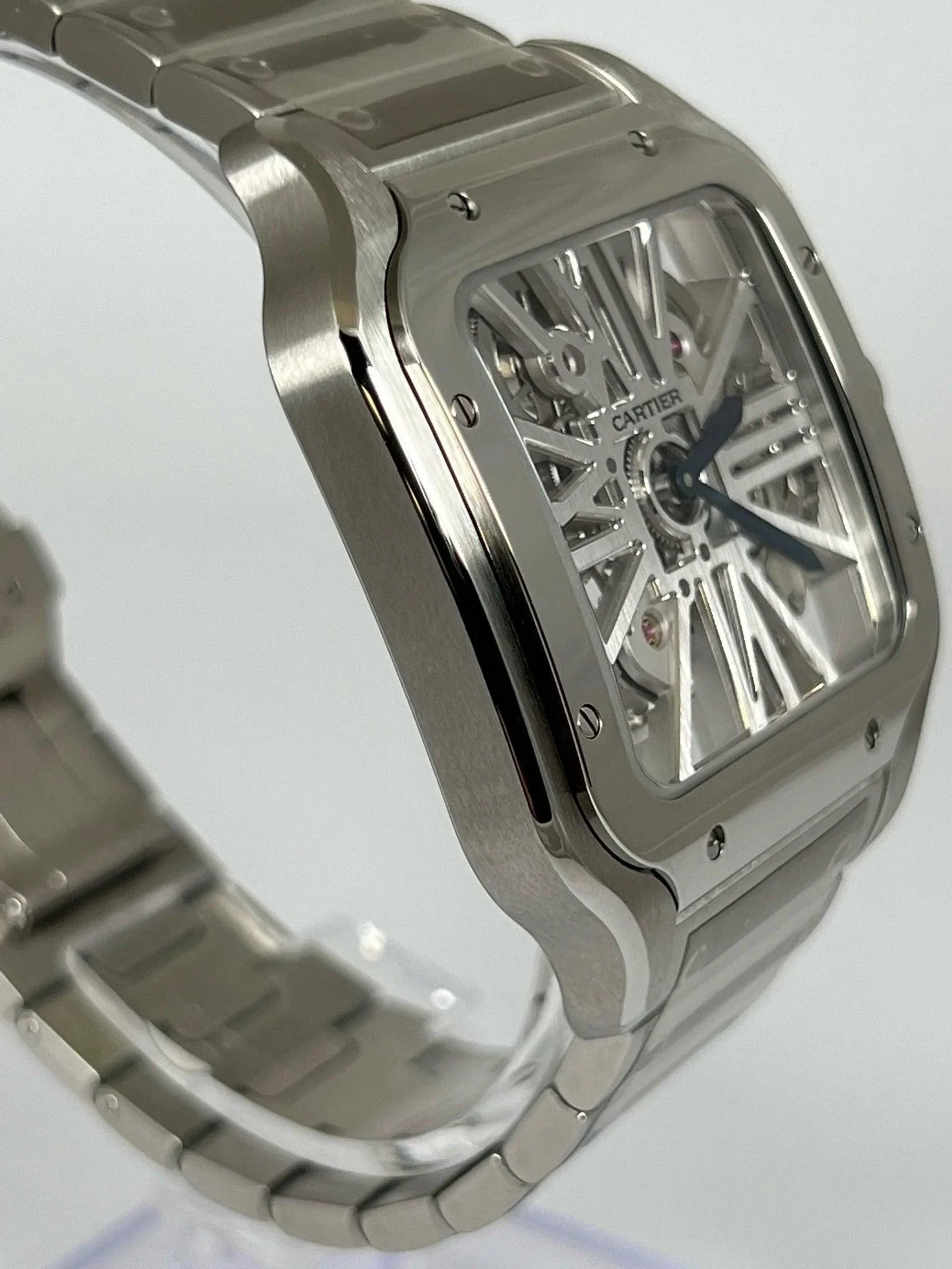 CARTIER SANTOS DE CARTIER SKELETON WHSA0015