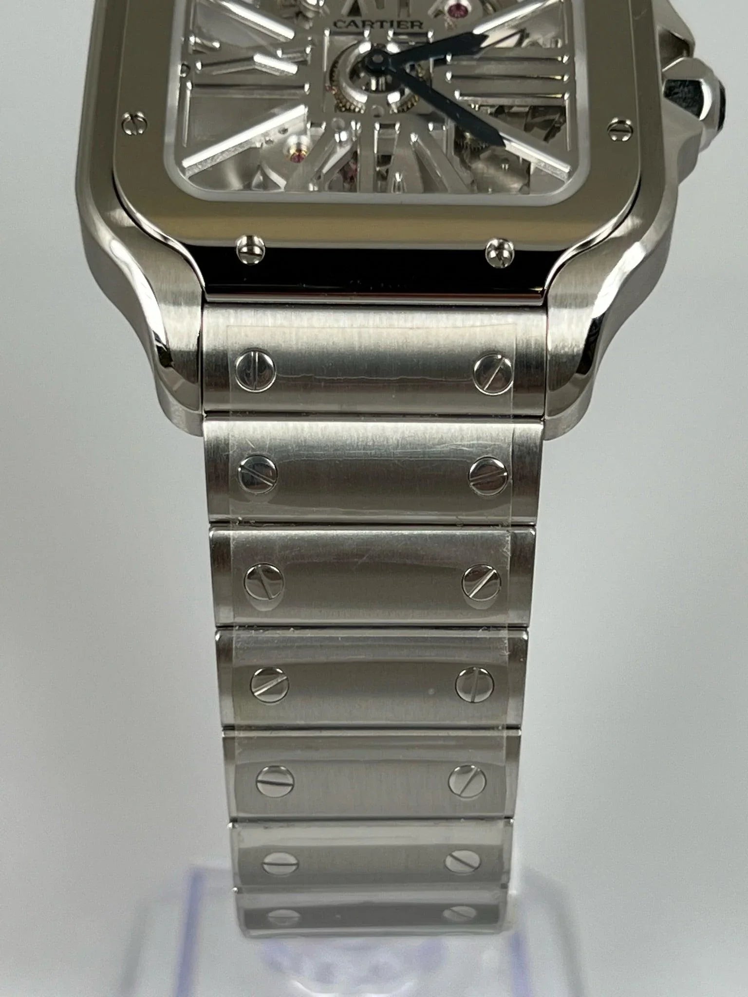 CARTIER SANTOS DE CARTIER SKELETON WHSA0015