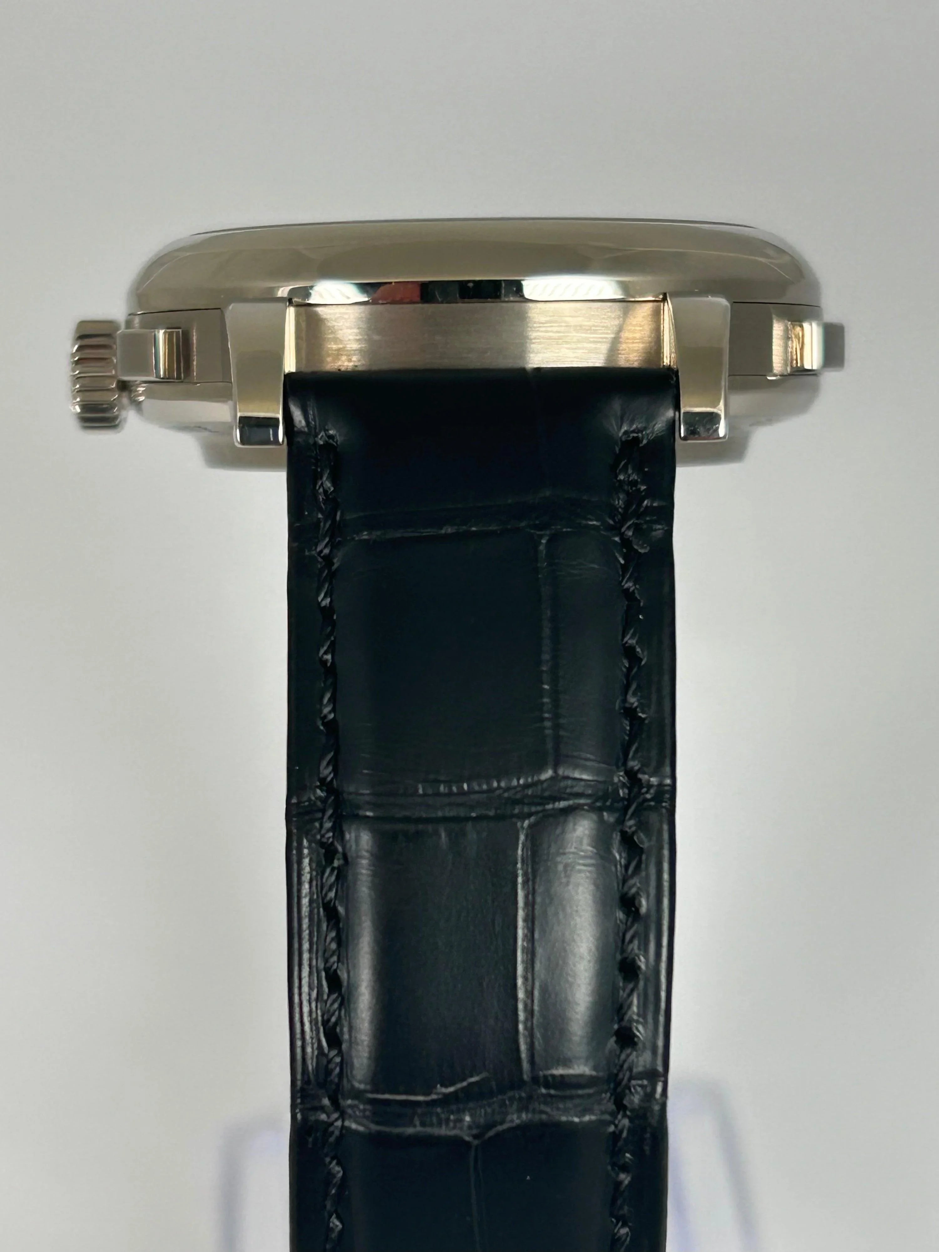 A. Lange & Söhne Saxonia Datograph Perpetual White Gold Grey rare 410.030 FE