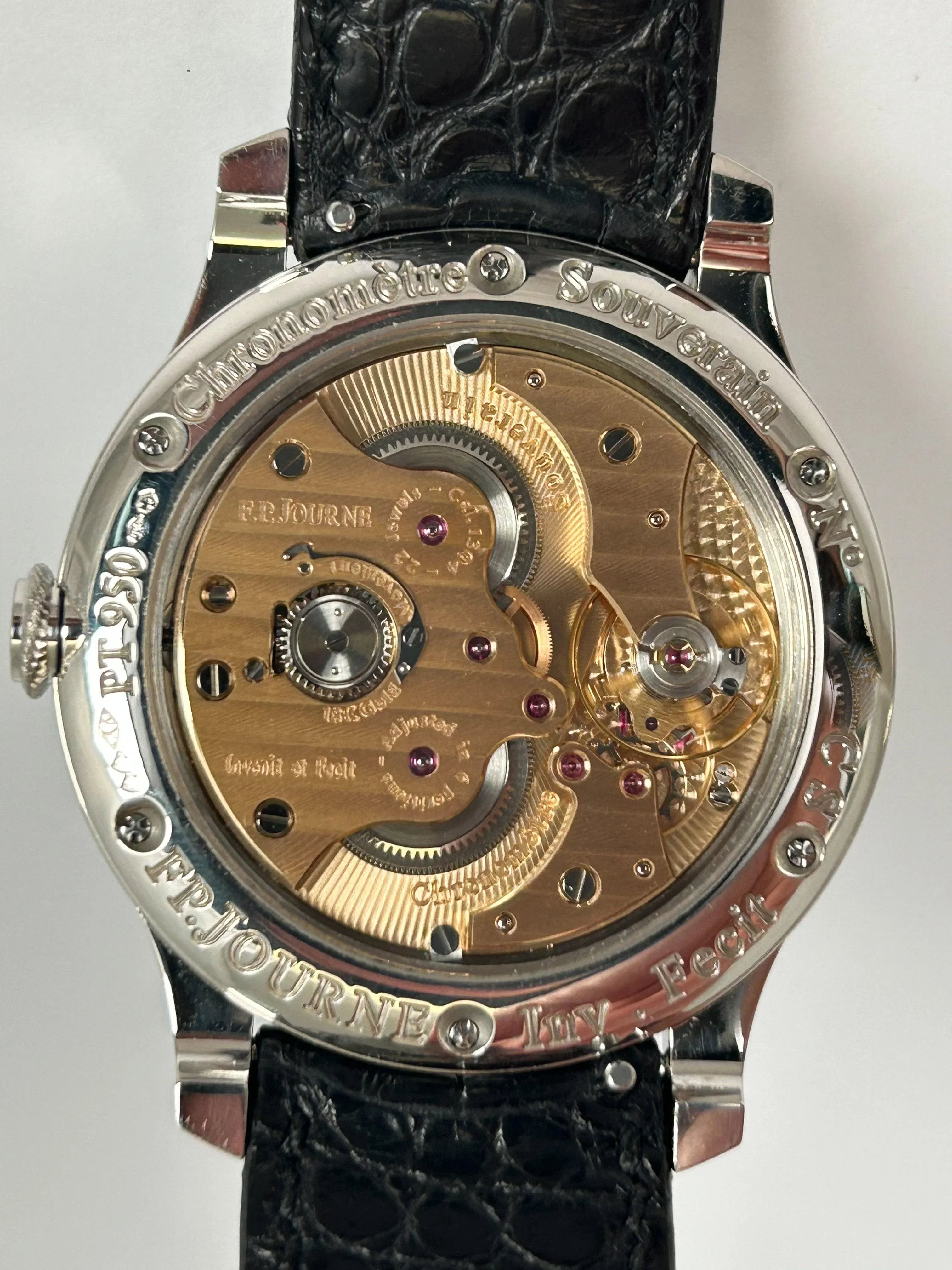 FP JOURNE CHRONOMETRE SOUVERAIN PLATINUM